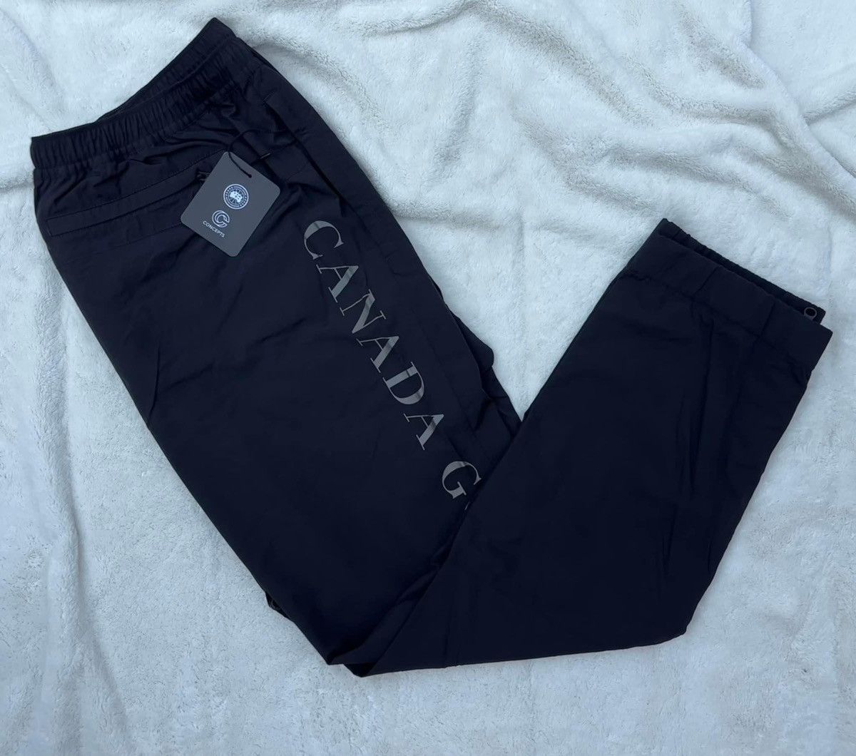 Canada Goose Canada Goose x Concepts Black Track Pants Size US 30 / EU 46 - 1 Thumbnail