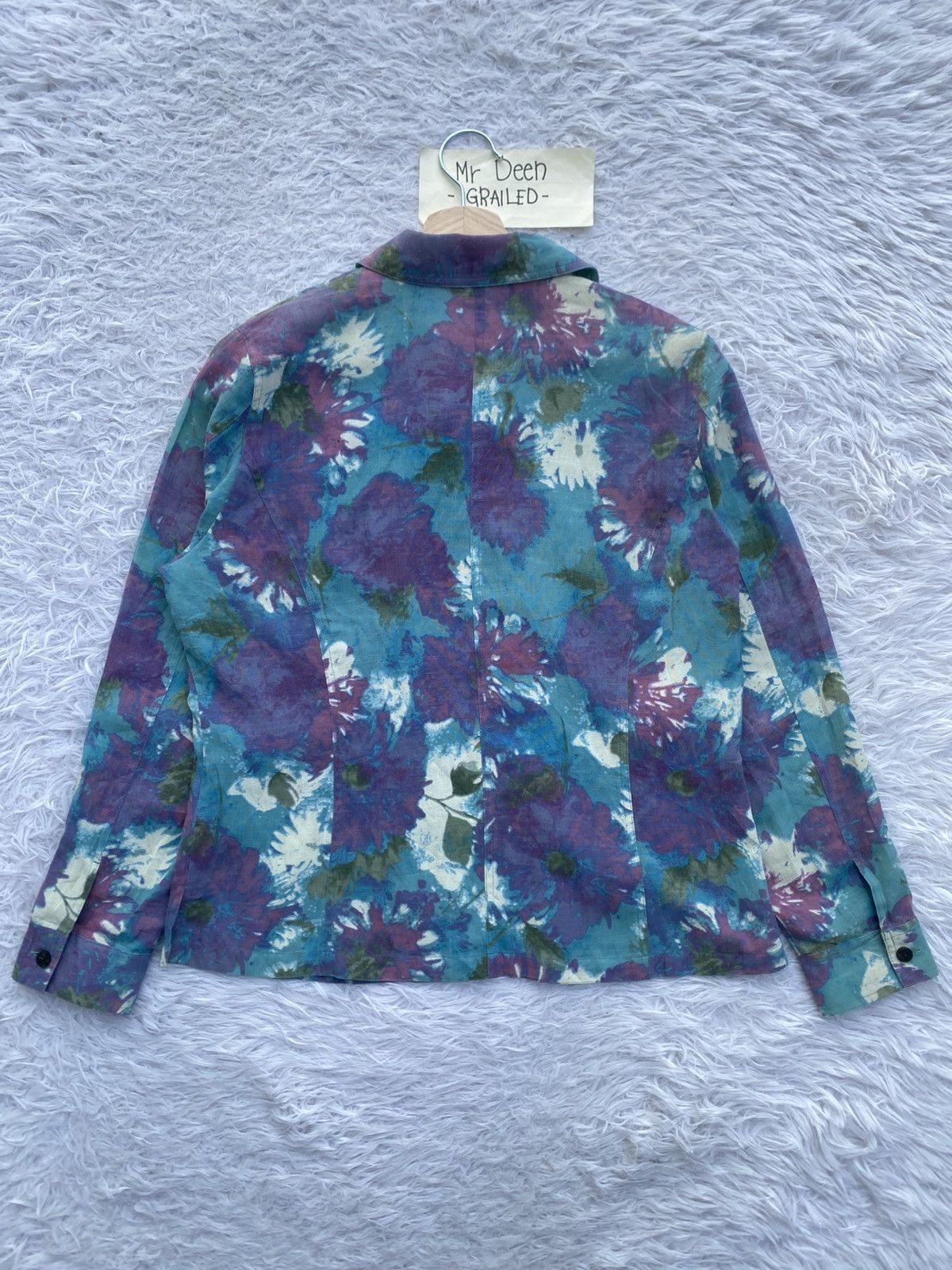 Longchamp Rare Longchamp Tie Dye Shirt Size M / US 6-8 / IT 42-44 - 17 Thumbnail