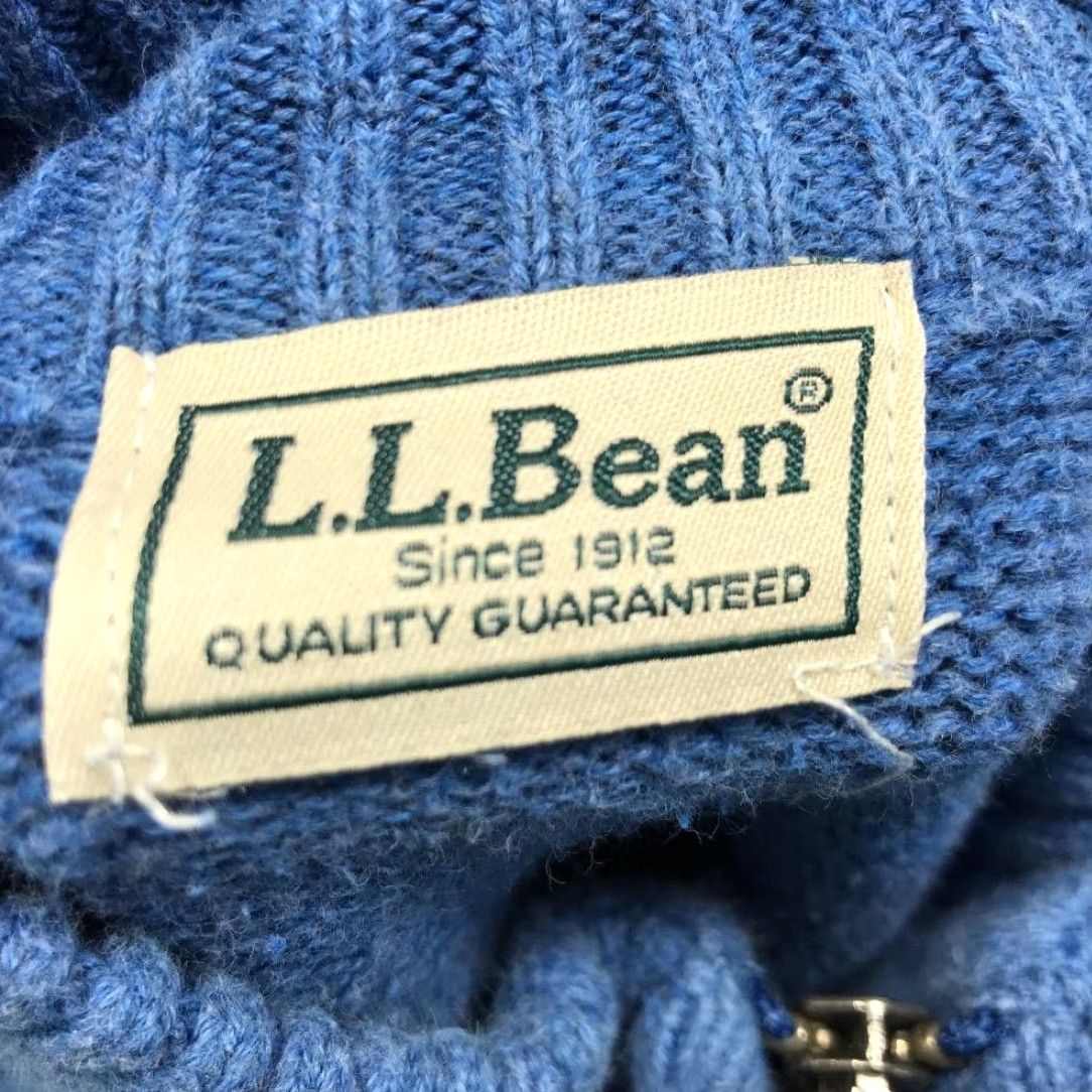 Vintage VINTAGE L.L. Bean Mens Blue Cotton Sweater Size L Size US L / EU 52-54 / 3 - 2 Thumbnail