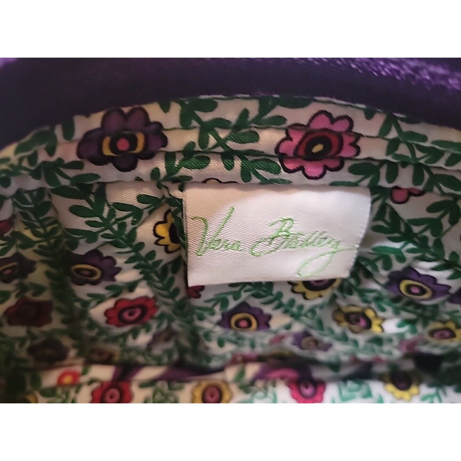 Vera Bradley Vera Bradley Zippered Quilted Crossbody Purse Viva La Vera Size ONE SIZE - 4 Thumbnail