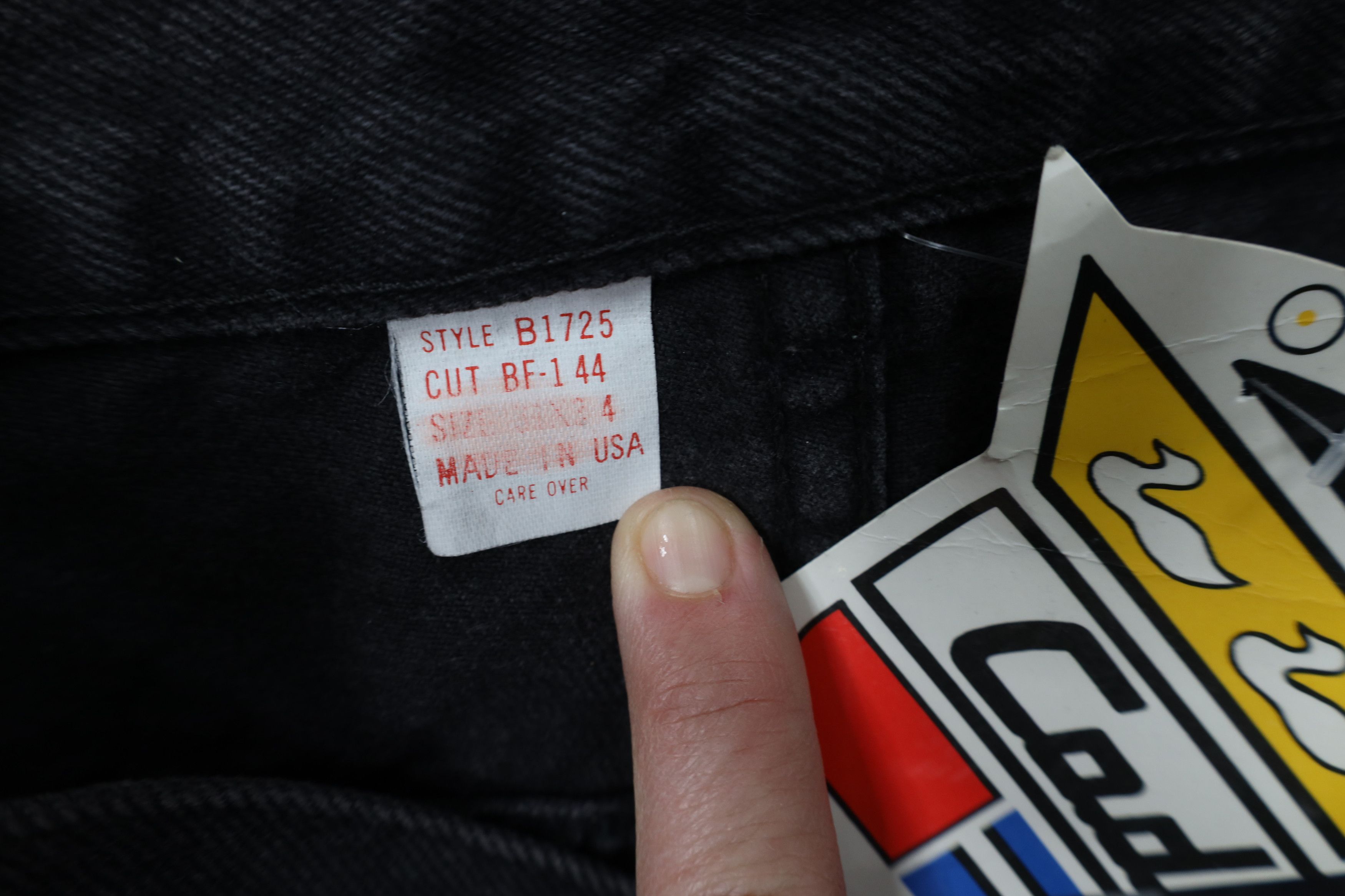 Cadillac Deadstock Vintage 90s Cadillac Car Straight Leg Jeans USA Size US 30 / EU 46 - 8 Thumbnail