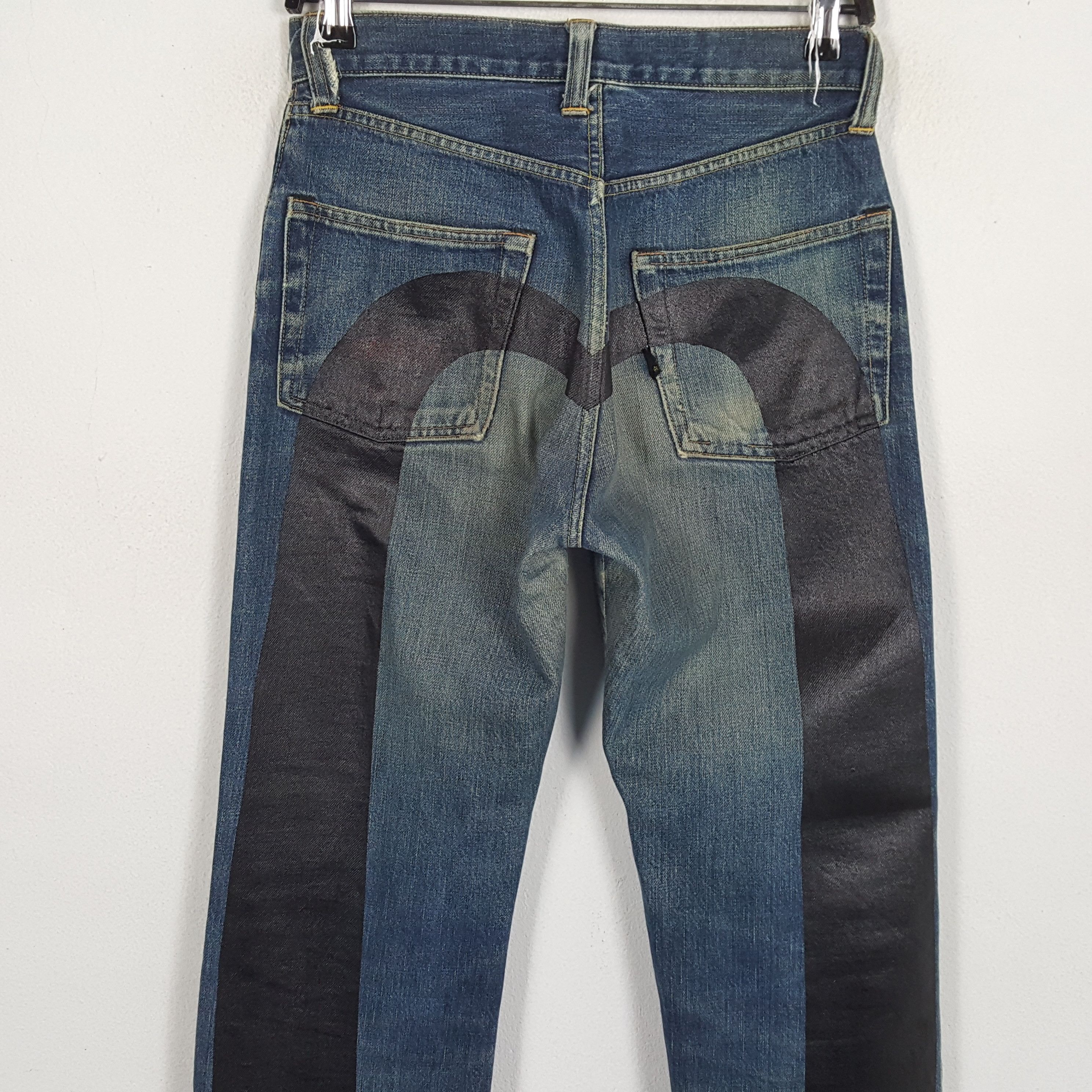 Japanese Brand Vintage EVIS Japanese Brand Skateboard Custom Daicock Jeans Size US 28 / EU 44 - 2 Thumbnail