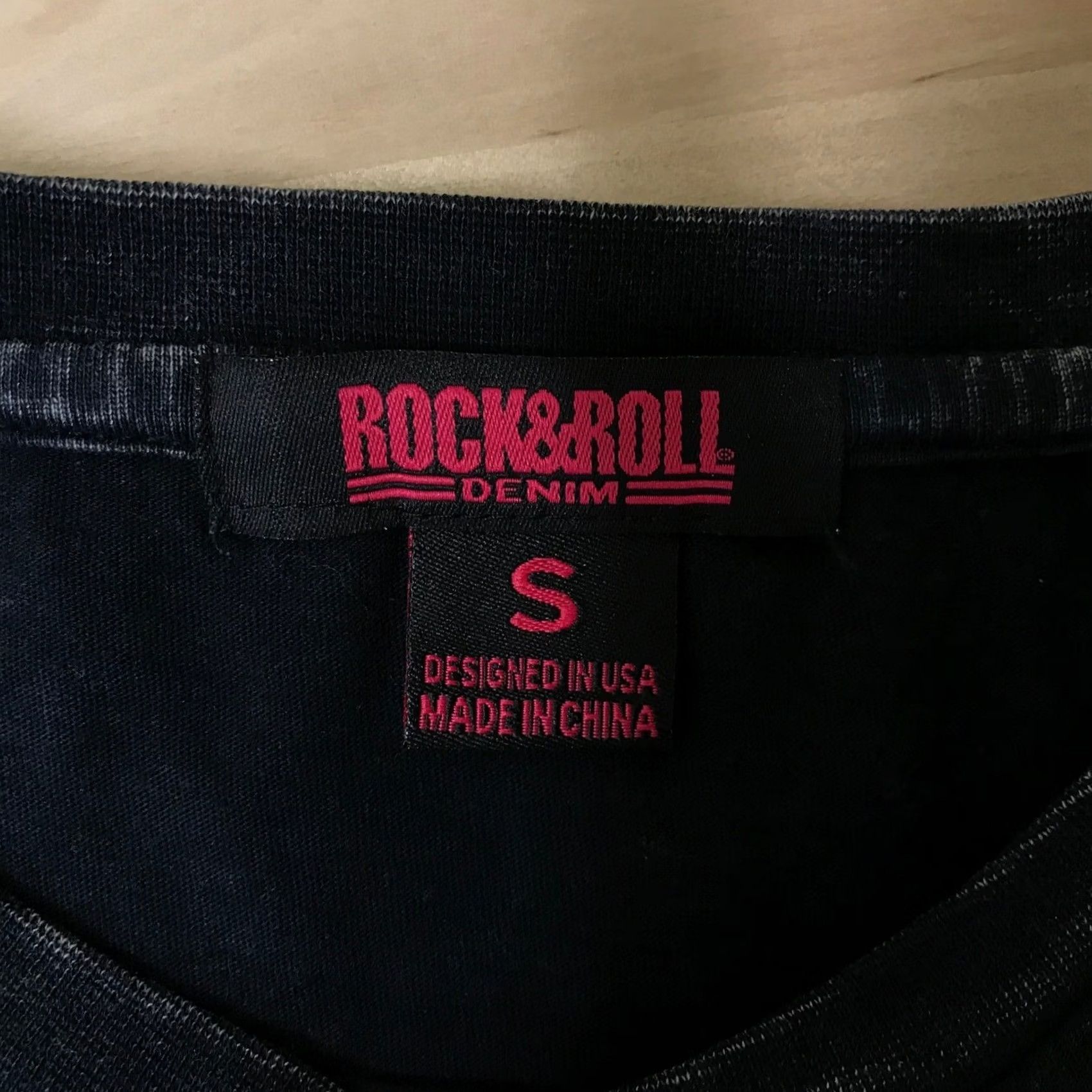 Denime Rock & Roll Denim Women Small Black Bronc Rider Graphic Long Sleeve Size S / US 4 / IT 40 - 7 Thumbnail