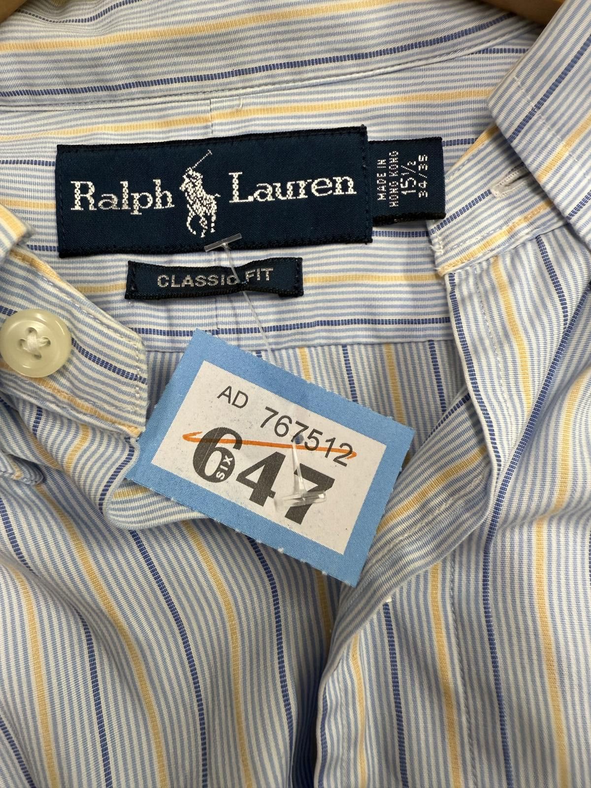 Polo Ralph Lauren Ralph Lauren Classic Fit Striped Button-Up Shirt Size US M / EU 48-50 / 2 - 2 Thumbnail