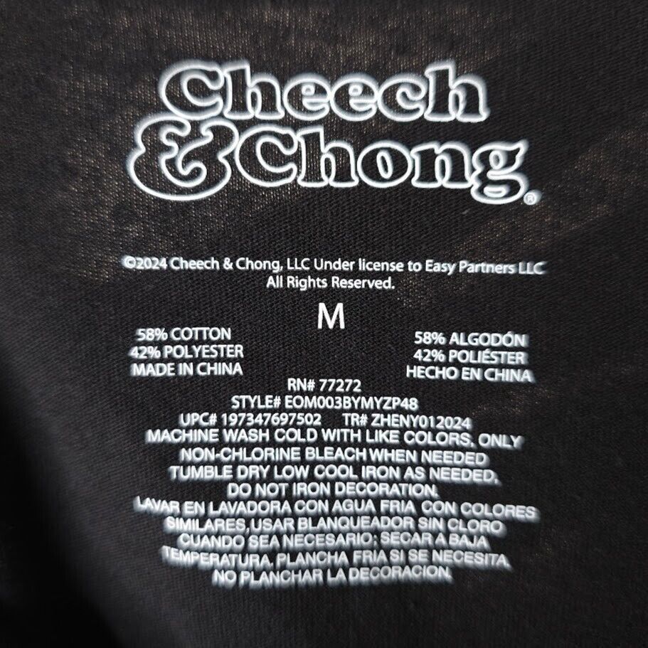 Other Cheech & Chong T Shirt Mens Size Medium Black Best Buds Size US M / EU 48-50 / 2 - 5 Thumbnail