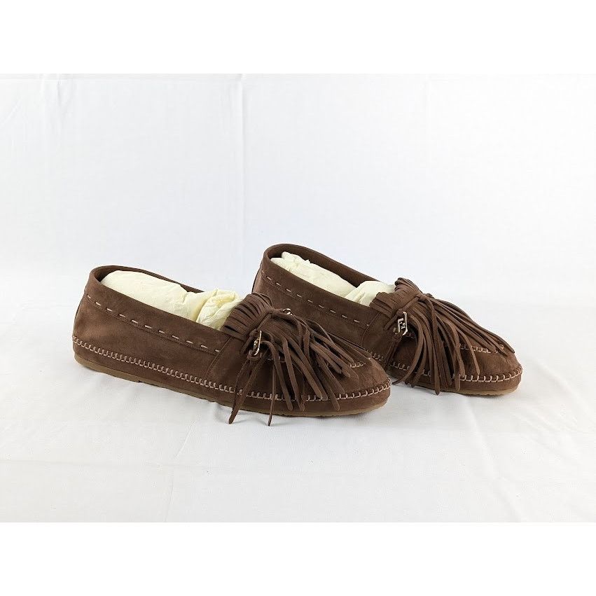 Fendi o1rshd1 Men Loafers in Brown Size US 12 / EU 45 - 8 Thumbnail
