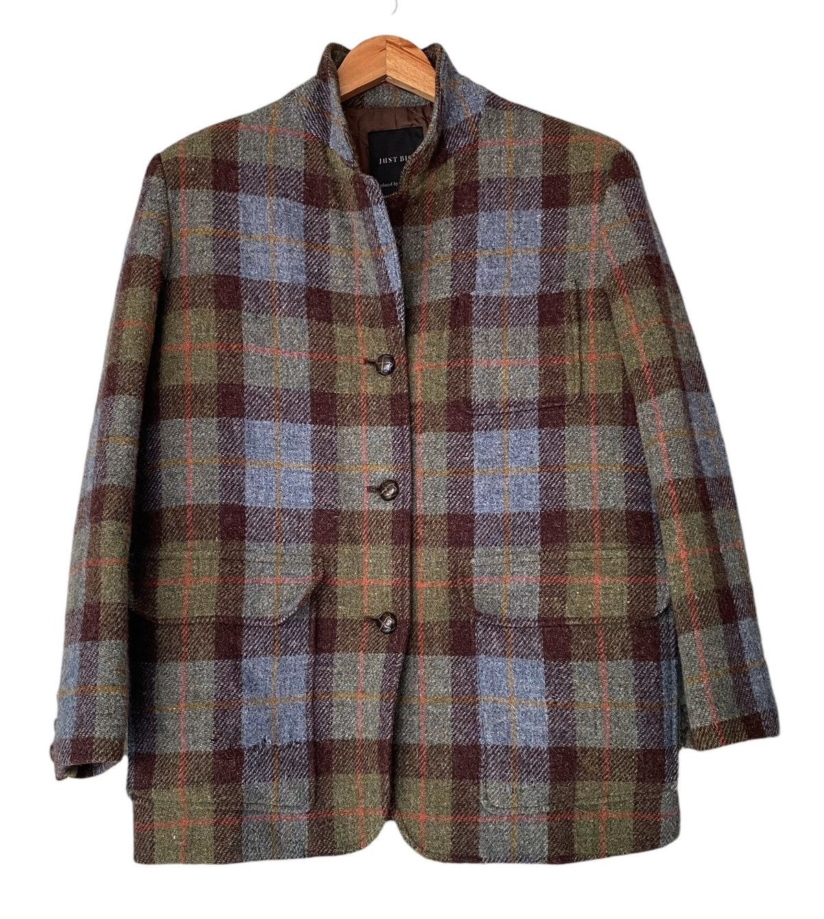 Harris Tweed Vintage HARISS TWEED Hand Woven Wool Blazers Size 42S - 1 Thumbnail