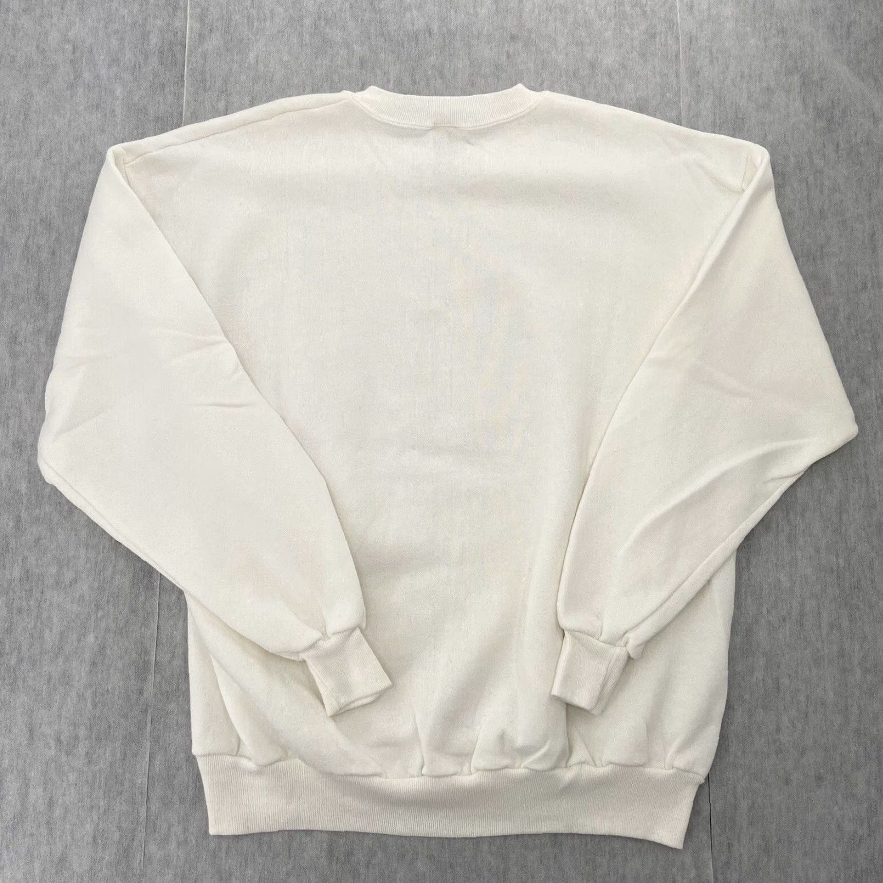 Jerzees VINTAGE JERZEES D Morgan Sweatshirt Adult Extra Large White Mother Graphic 1996 Mom 90s Size XL / US 12-14 / IT 48-50 - 2 Thumbnail