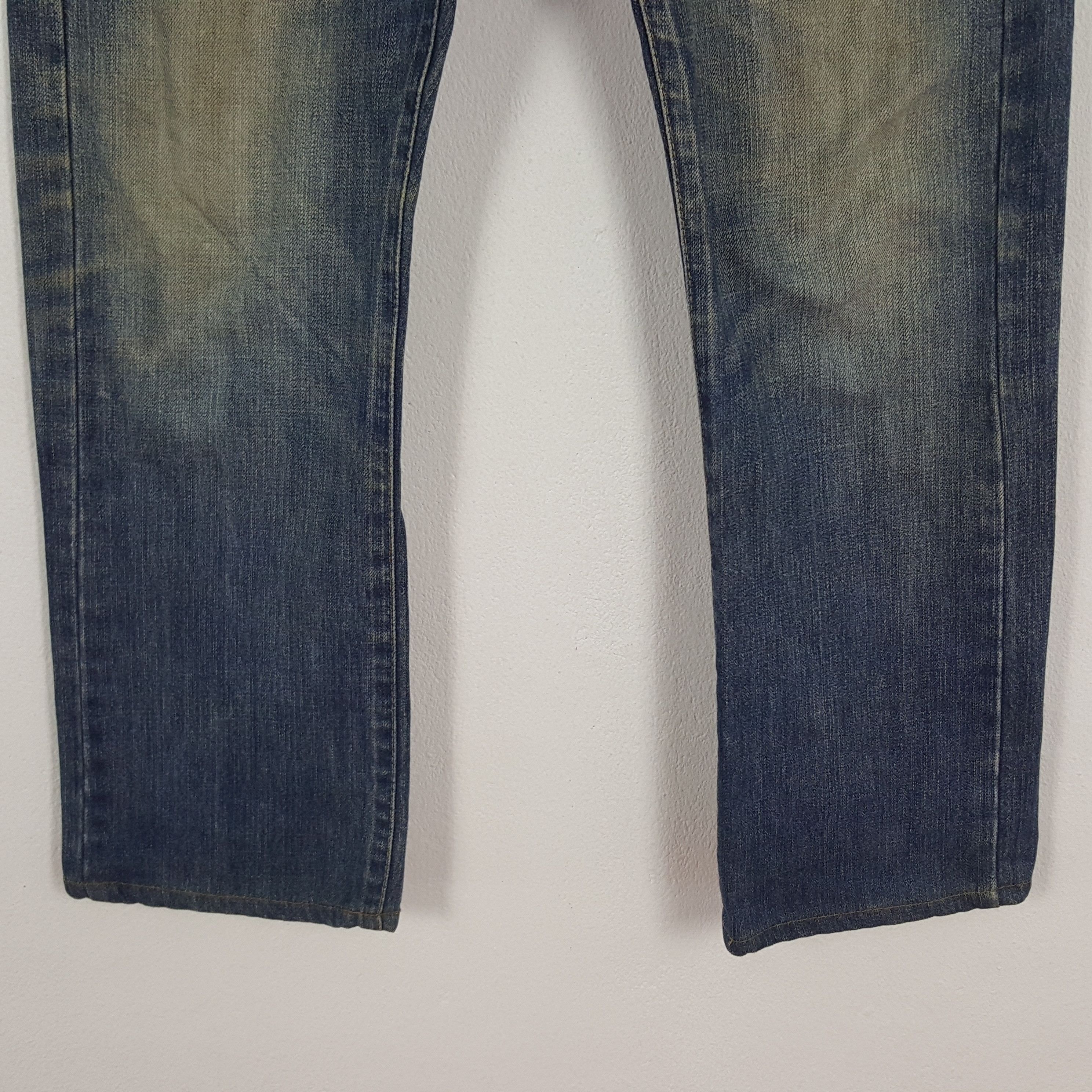 Stussy × Vintage Vintage Stussy Workwear Custom Art Denim Jeans Size US 30 / EU 46 - 6 Thumbnail