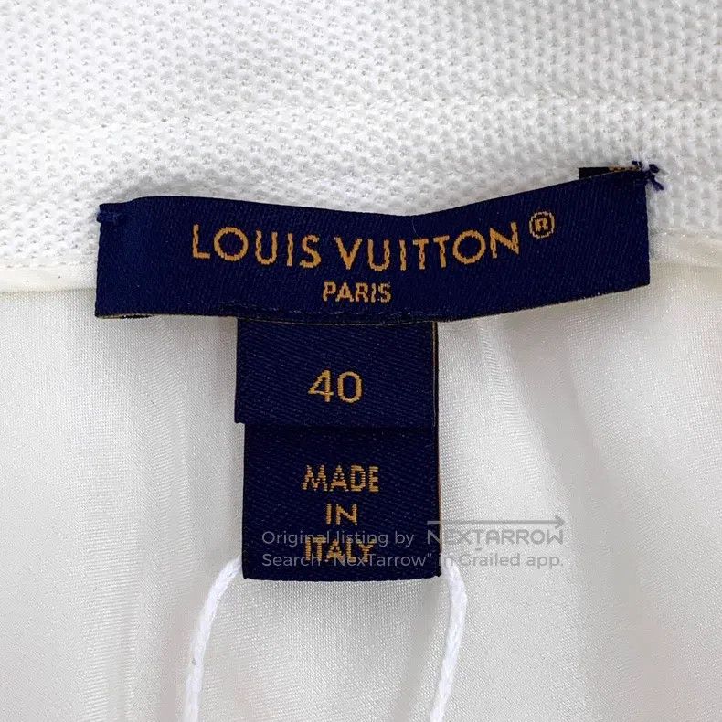 Louis Vuitton Louis Vuitton 23 white cotton casual pleated skirt Size 39" - 5 Thumbnail