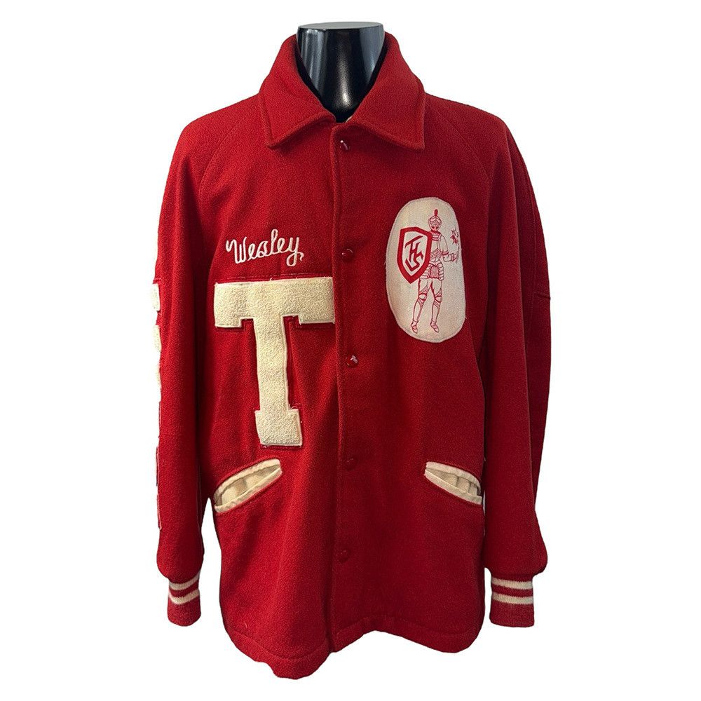 Delong Delong college stadium jacket Size 42 Size US 8.5 / EU 41-42 - 1 Thumbnail