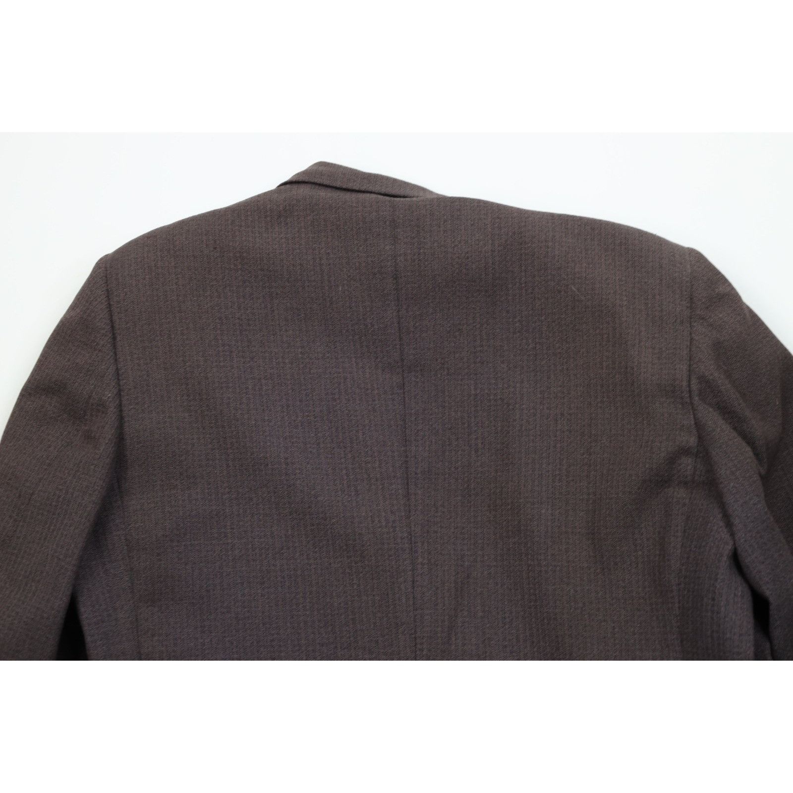 Vintage Vintage 50s 60s Rockabilly Heavy 2 Piece Wool Suit Brown Size 40R - 10 Thumbnail