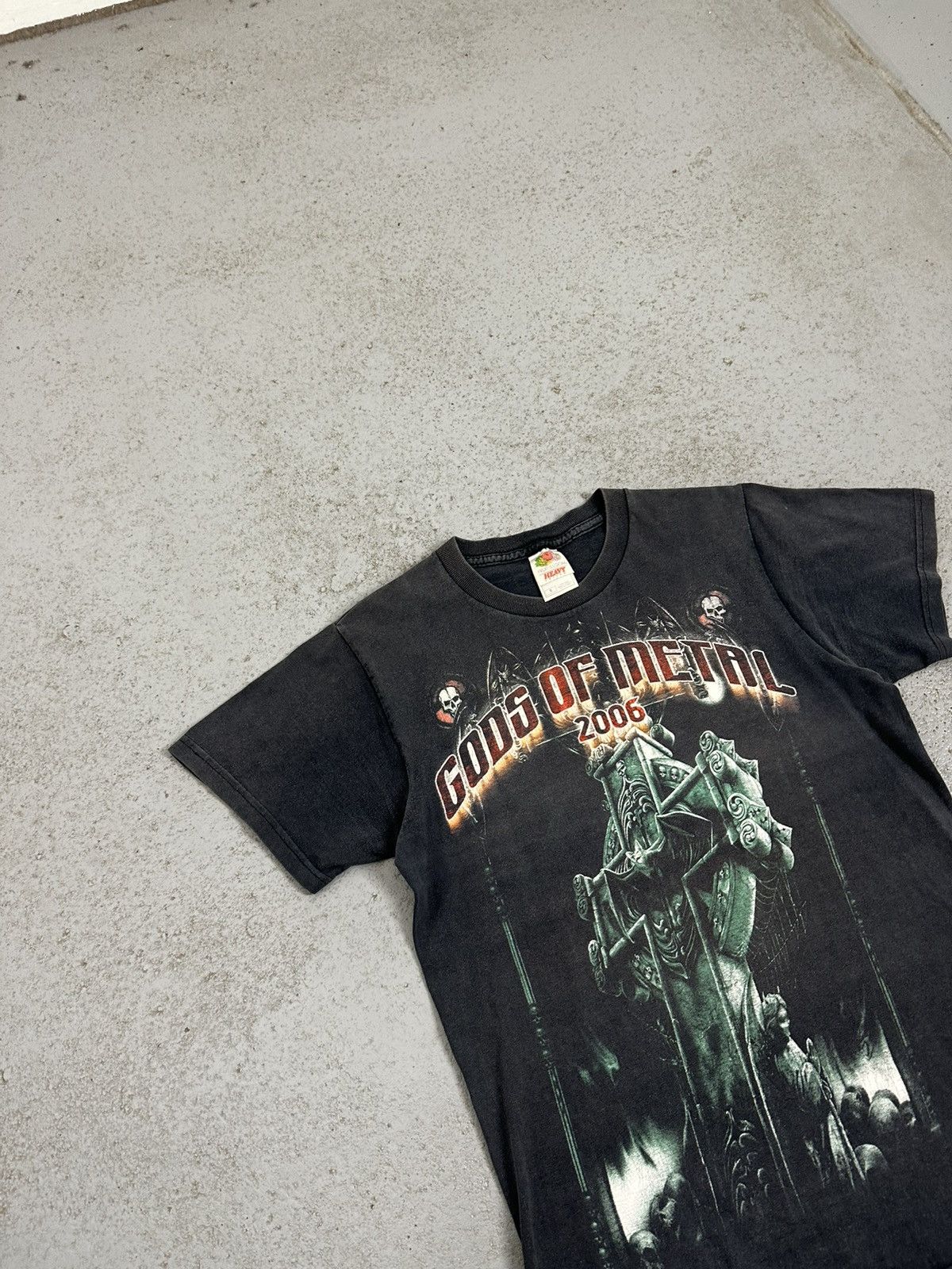 Band Tees Vintage 2006 Gods Of Metal Iron Maiden Deftones Korn T-Shirt Size US S / EU 44-46 / 1 - 3 Thumbnail