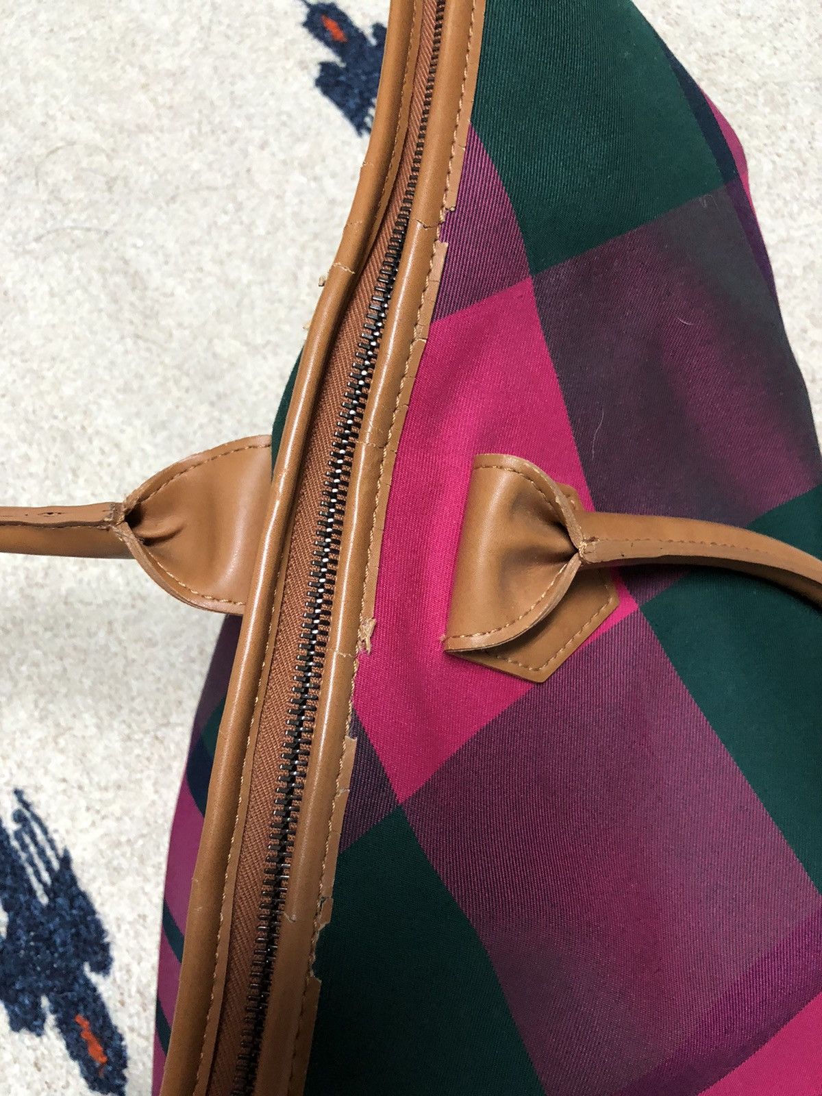 Vivienne Westwood Tartan shoulder Plaid Handbag Size ONE SIZE - 9 Thumbnail