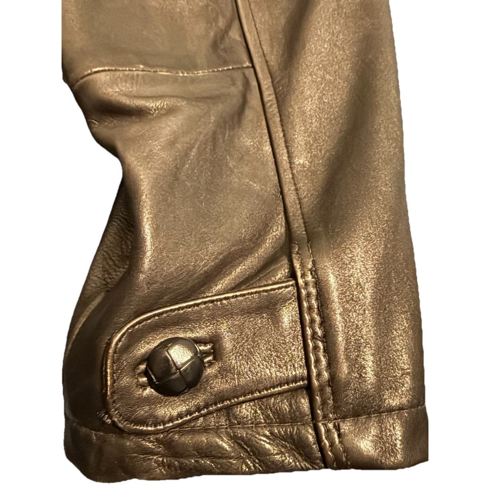 Other American Base Black Leather Motorcycle Stylish Jacket XXL Size US XXL / EU 58 / 5 - 7 Thumbnail