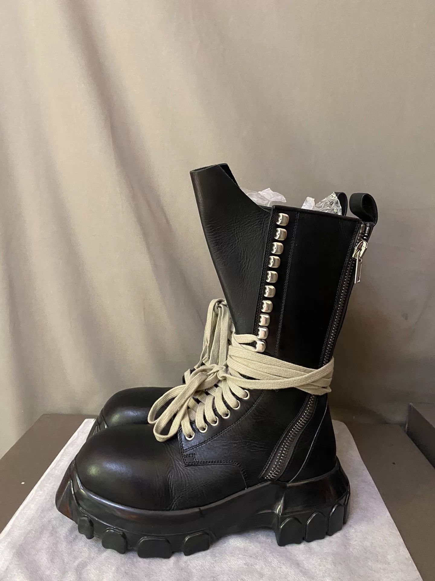 Rick Owens Rick Owens Boots 38 Women Size US 7.5 / IT 37.5 - 1 Thumbnail