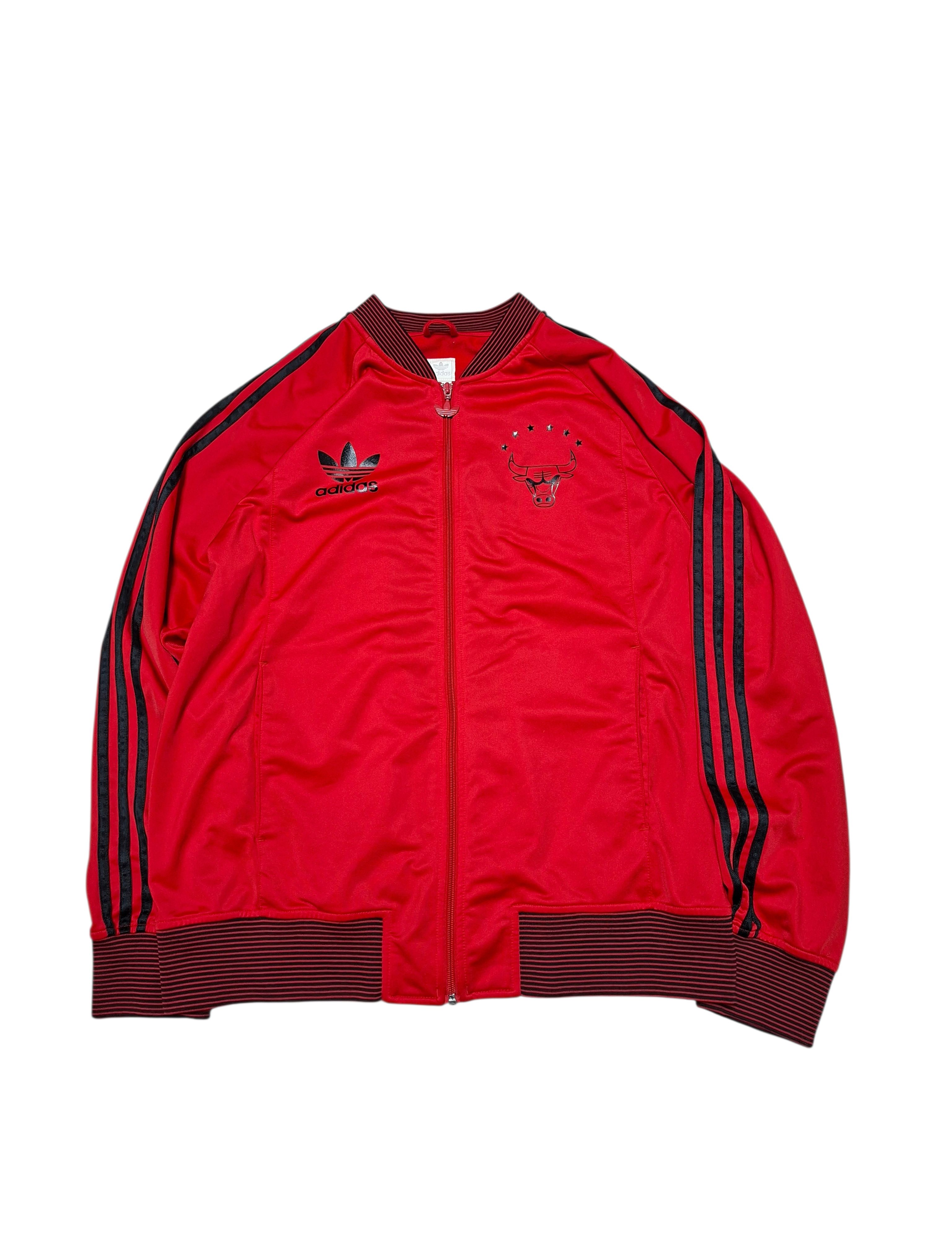 Adidas CHICAGO BULLS ADIDAS VINTAGE NBA TRACK JACKET Size US L / EU 52-54 / 3 - 1 Thumbnail