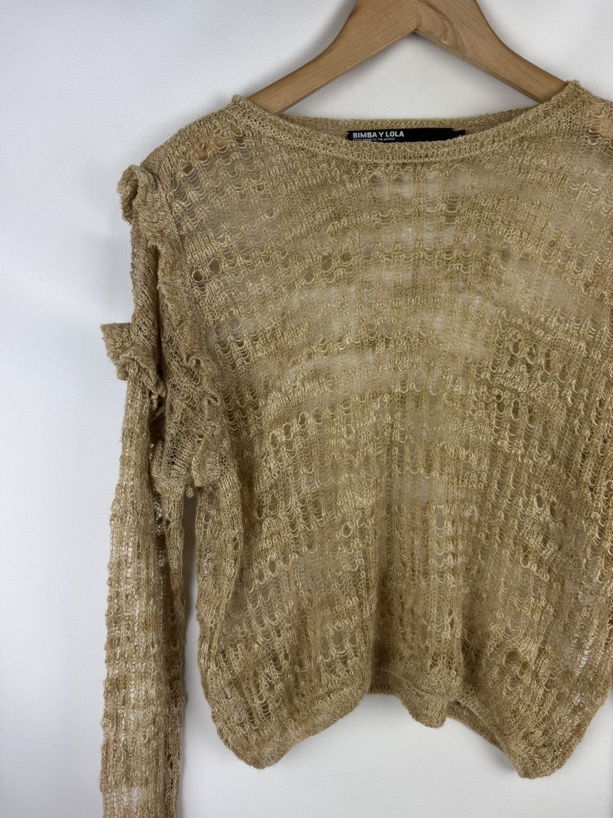 BIMBA Y LOLA Bimba Y Lola Ladies Avant-Garde Knitted Sweater Pullover Size S / US 4 / IT 40 - 4 Thumbnail