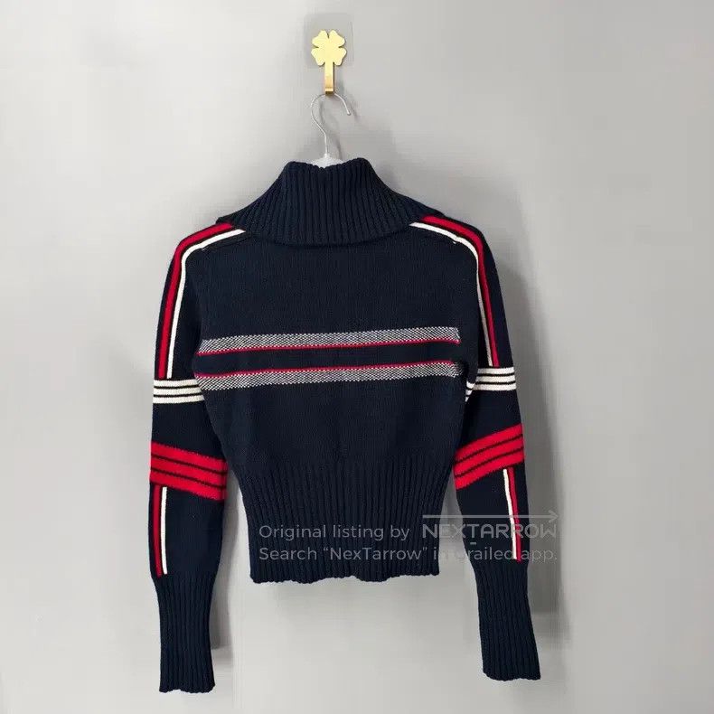 Dior Dior Letter logo striped inlaid slim sweater Size XXS / US 00 / IT 34 - 2 Thumbnail