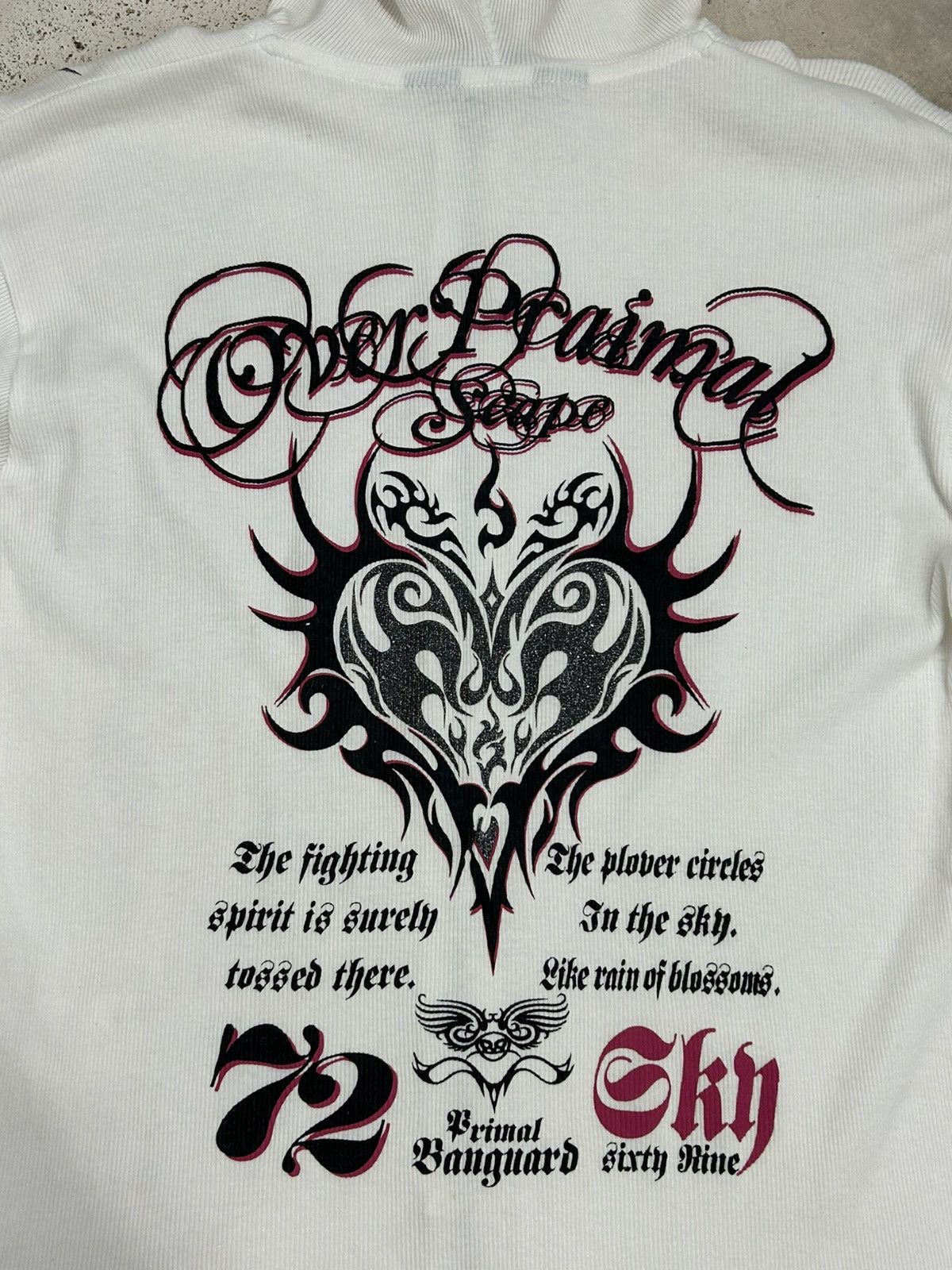 Designer × Japanese Brand Over Primal Scene – Bold Gothic-Inspired Tribal Heart Size US M / EU 48-50 / 2 - 6 Thumbnail