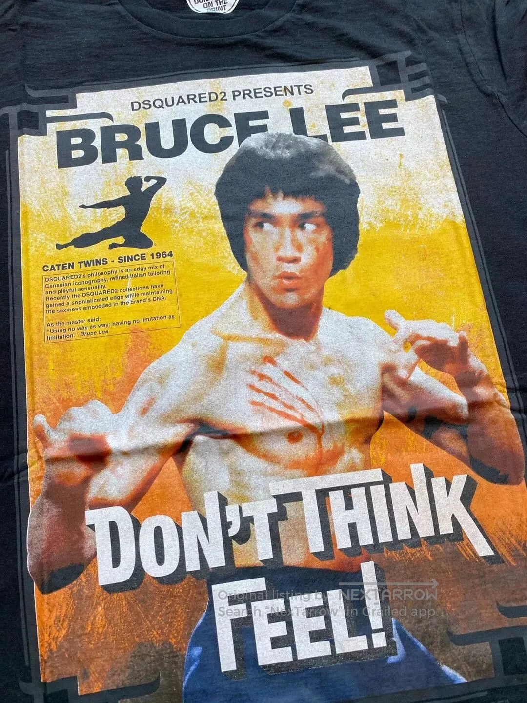 Dsquared2 DSQUARED2 Bruce Lee T-Shirt Spring/Summer 2020. Size US M / EU 48-50 / 2 - 7 Thumbnail