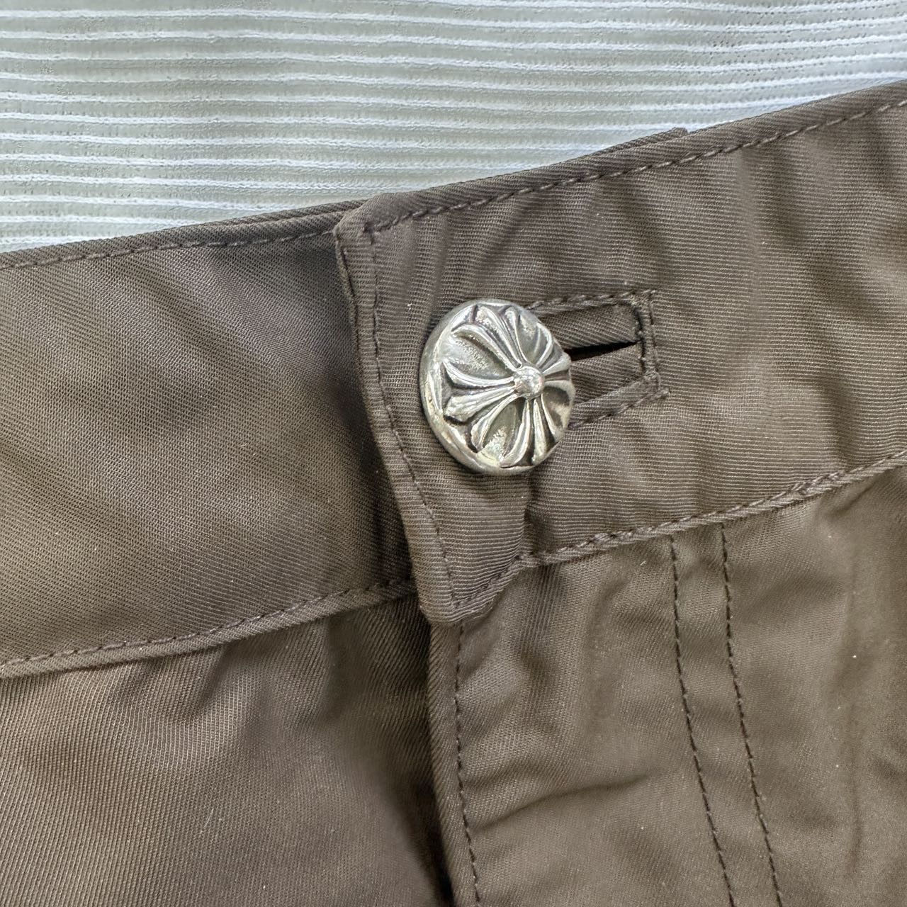 Chrome Hearts Chrome Hearts Pink Cross Nylon Brown Utility Skirt Size 42" / US 20 - 6 Thumbnail