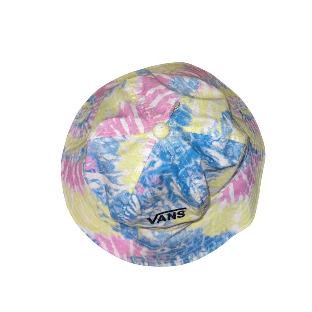 Vans PacSun Vans Far Out Tie Dye Bucket Hat Multicolor Unisex Y2K Size ONE SIZE - 2 Thumbnail