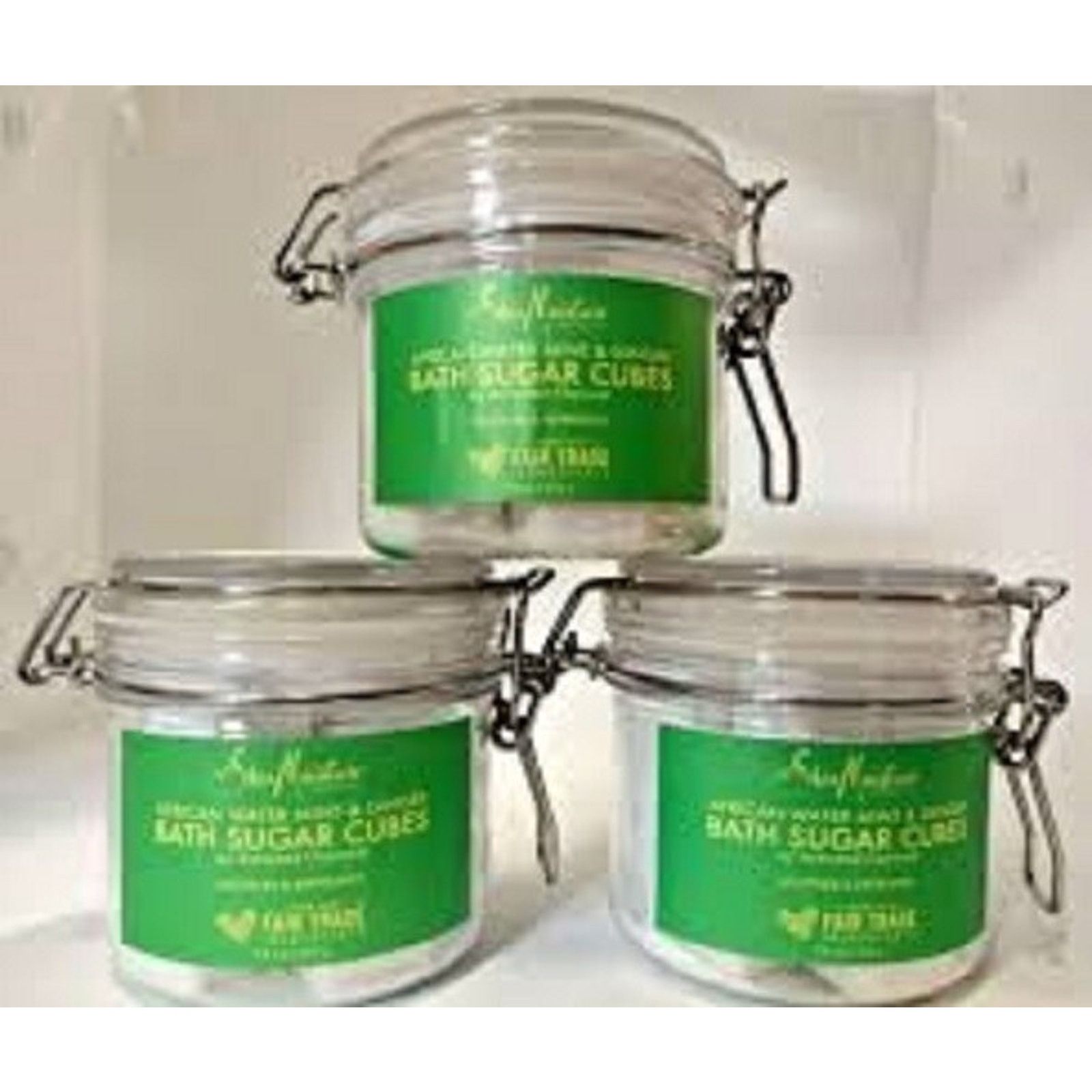Other Lot of 3 Shea Moisture African Water Mint and Ginger Bath Size ONE SIZE - 1 Thumbnail