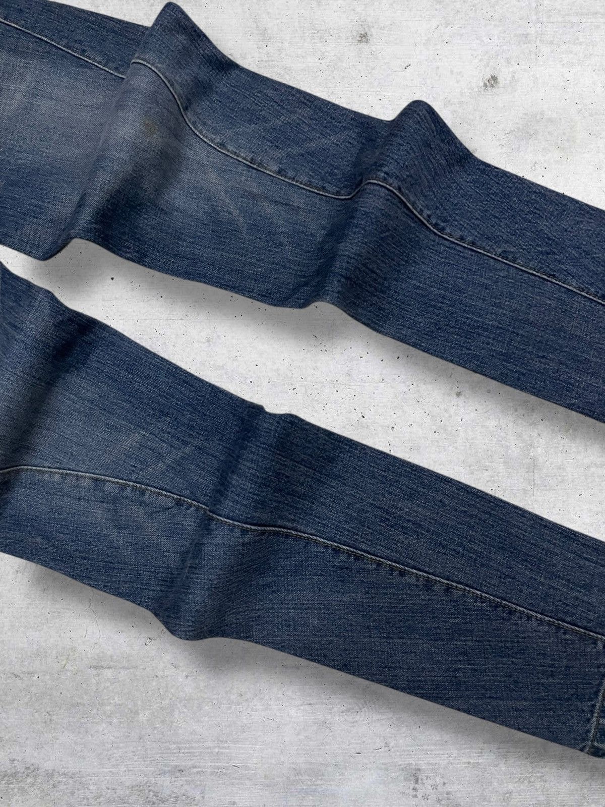 Japanese Brand VINTAGE BIT BLUE JAPAN DESIGNER 90S PUNK BIKERS OG DENIM Size US 29 - 6 Thumbnail