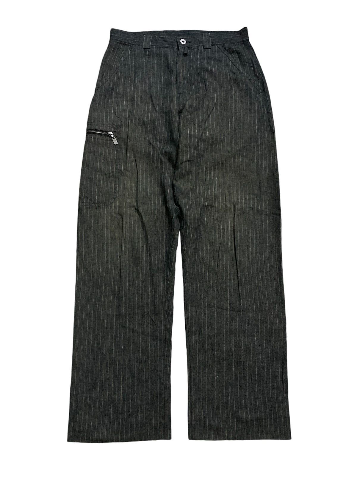 Vintage Nazareno Gabrielli Stripe Wide Pant