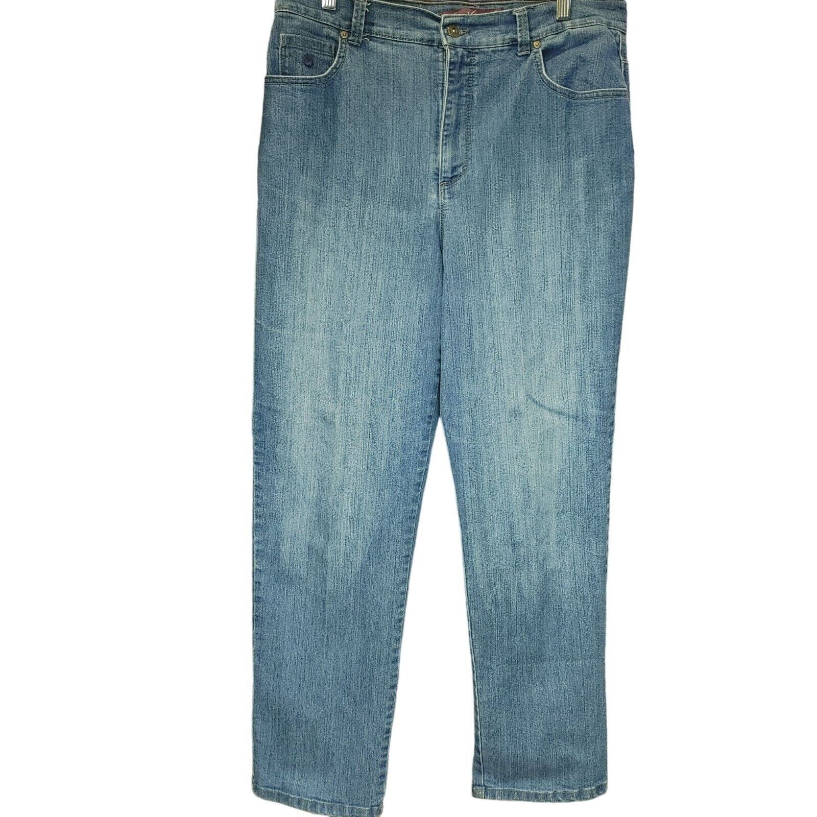 Gloria Vanderbilt Gloria Vanderbilt Women's Medium Wash Blue Missy Straight Size 36" / US 14 / IT 50 - 1 Thumbnail