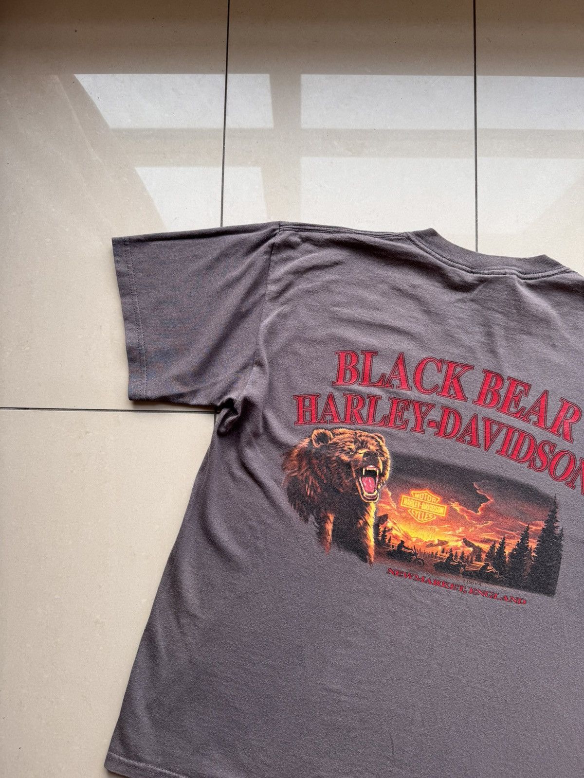 Harley Davidson Vintage 2005 Harley Davidson Black Bear Shirt Size US M / EU 48-50 / 2 - 5 Thumbnail