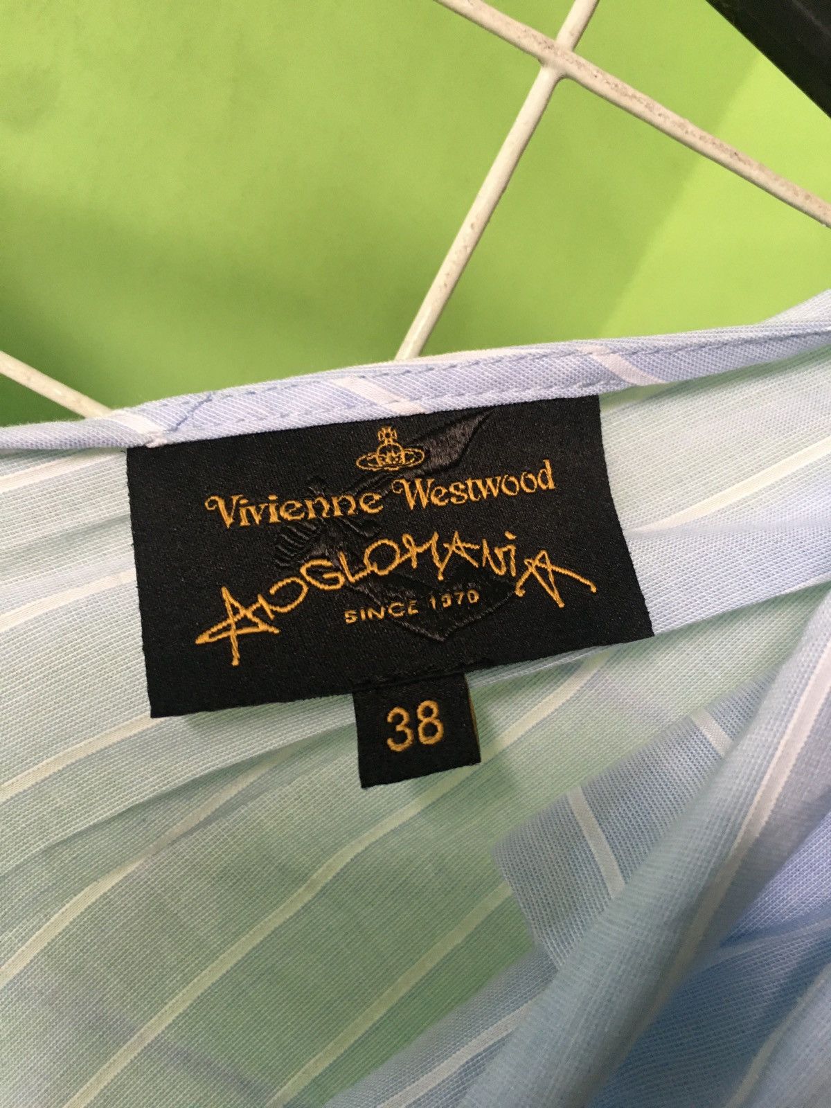 Vivienne Westwood Vivienne Westwood Anglomania Assymetric Blue stripe Size XS / US 0-2 / IT 36-38 - 9 Thumbnail