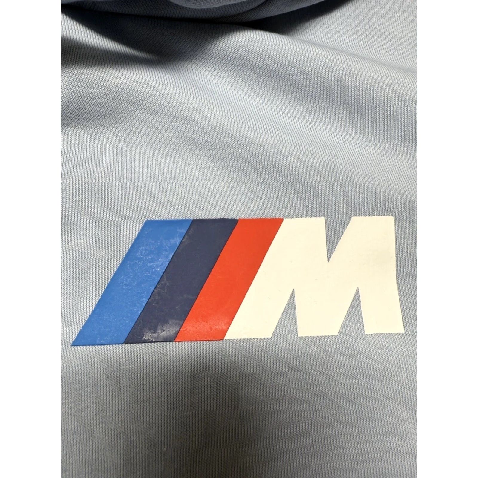 Puma PUMA BMW Hoodie Mens S Blue Pullover Sweatshirt Fleece M3 Logo Drawstring Pockets Athletic Casual Size US S / EU 44-46 / 1 - 6 Thumbnail