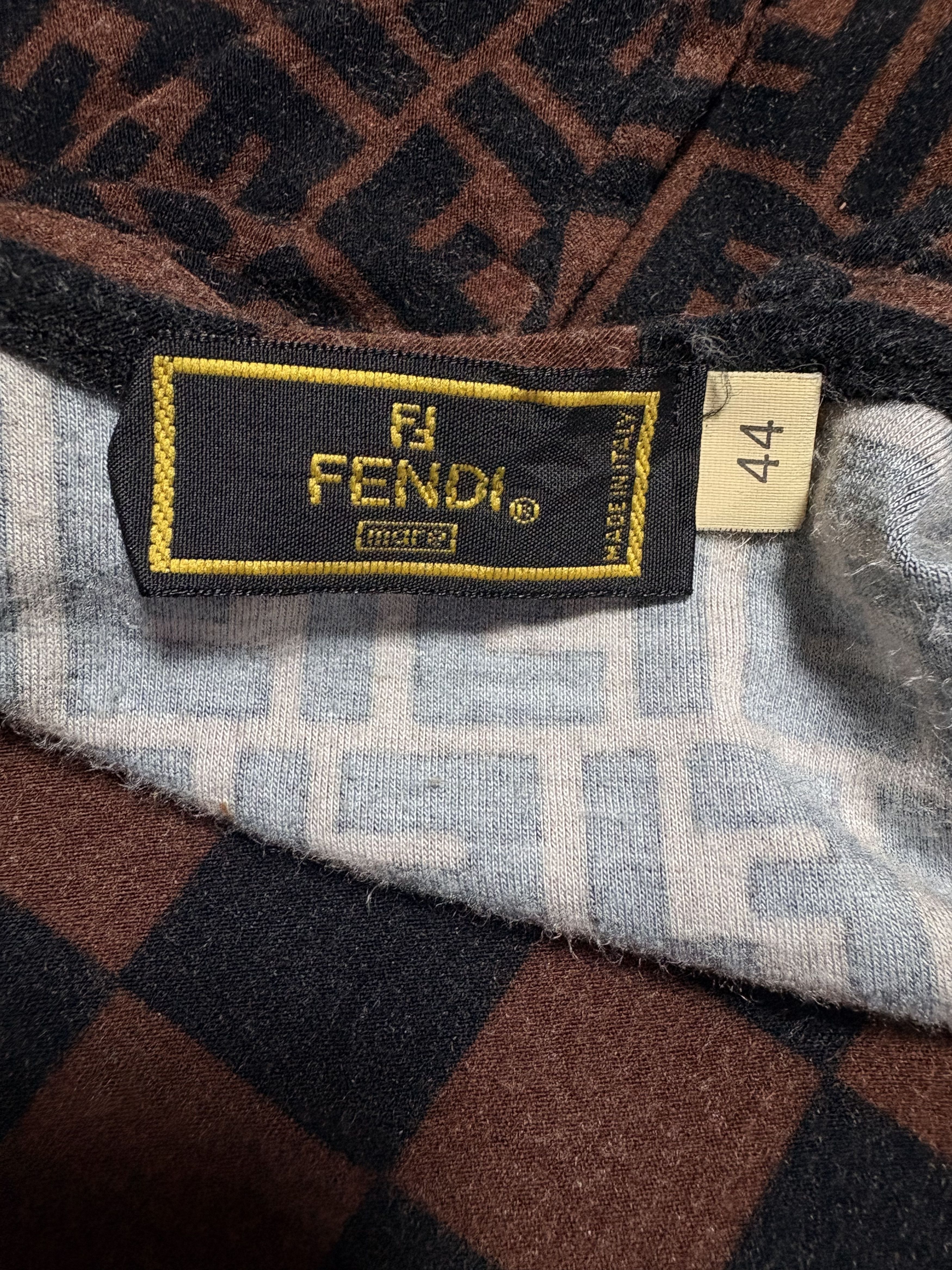 Fendi Fendi zucca monogram tshirt Size M / US 6-8 / IT 42-44 - 3 Thumbnail