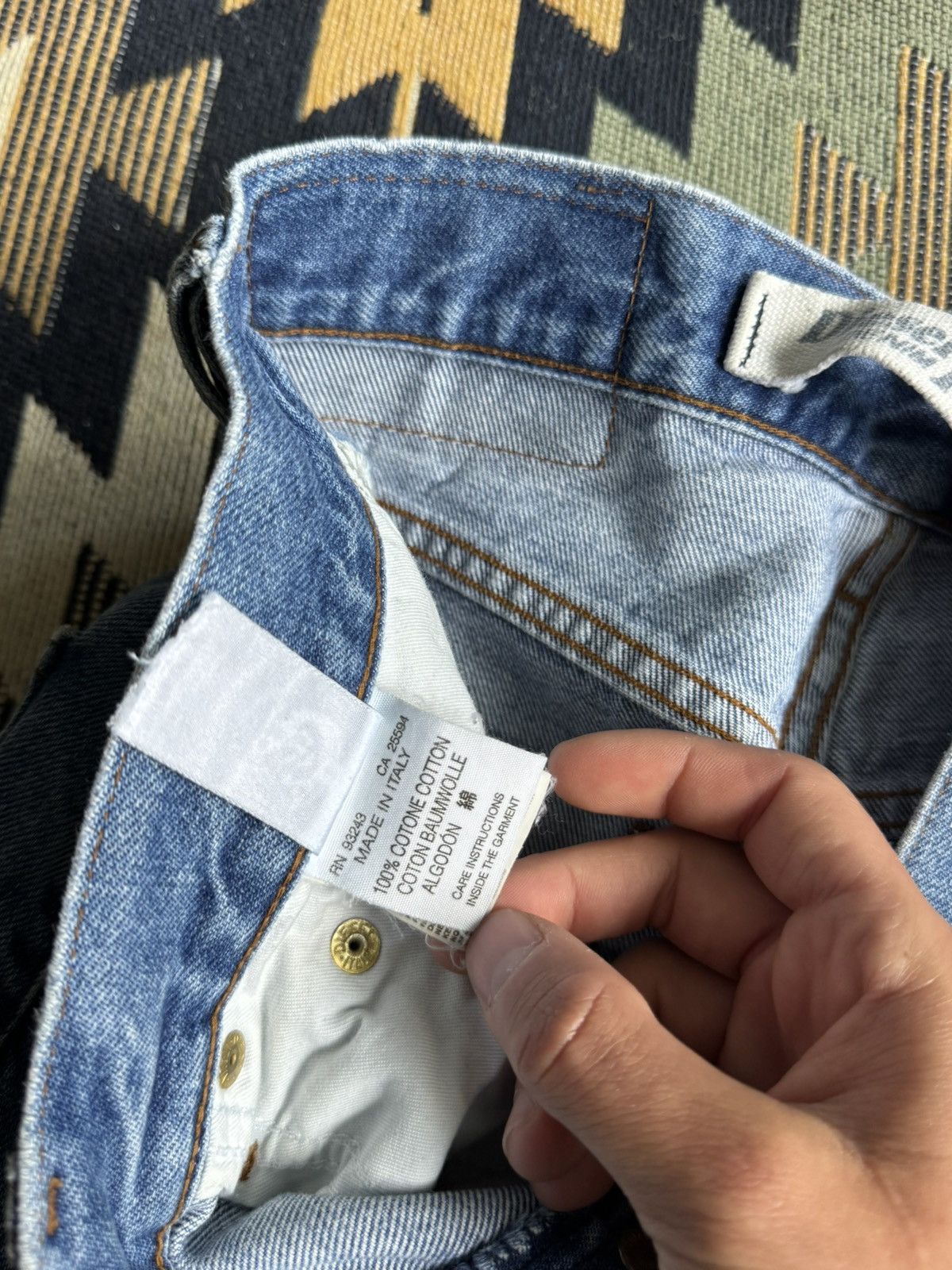 Diesel Vintage Diesel Blue Denim Jeans Size US 30 / EU 46 - 17 Thumbnail
