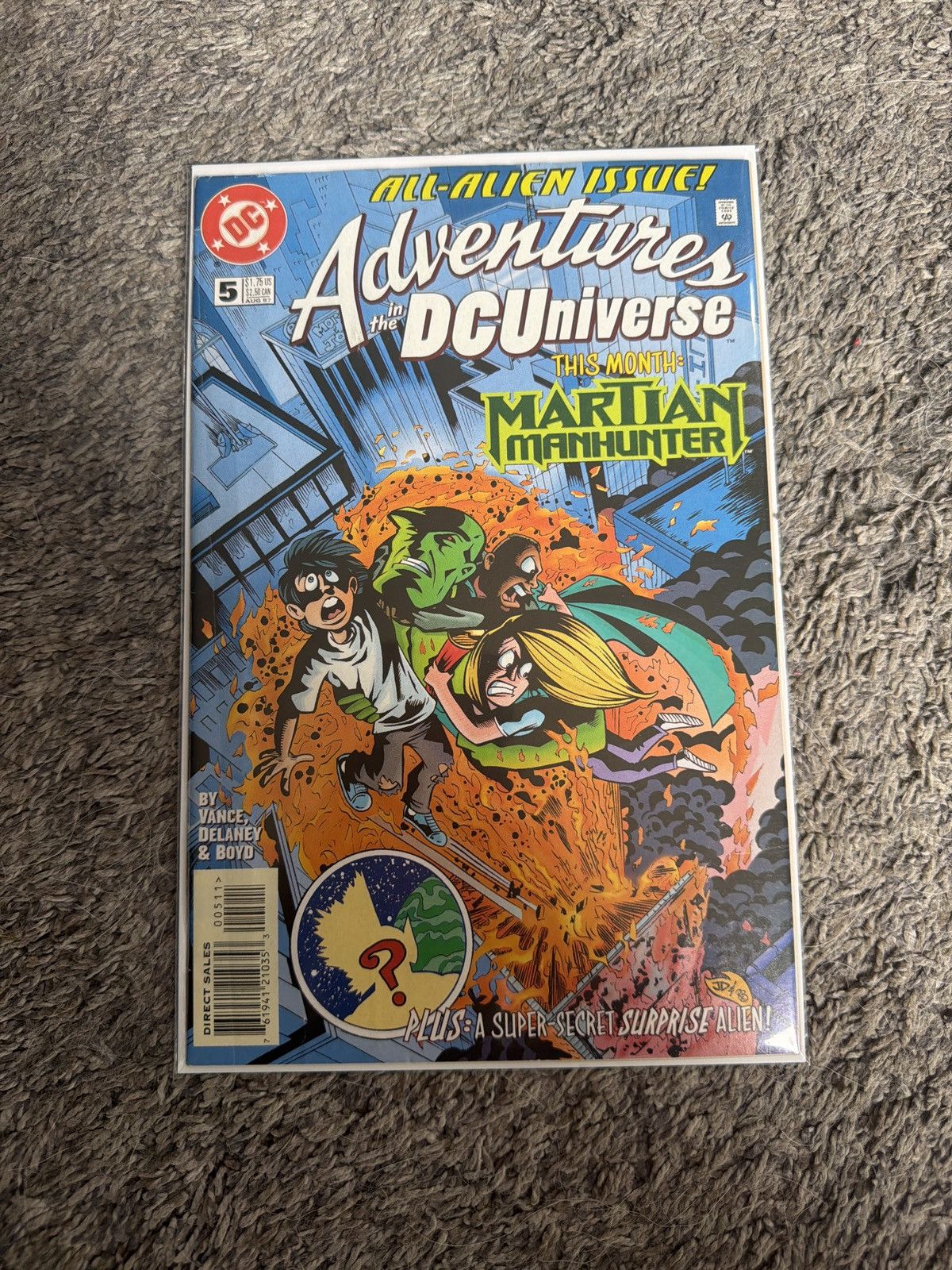 DC Comics 1997 DC Adventures In The DC Universe #5 Martian Manhunter Size ONE SIZE - 1 Thumbnail