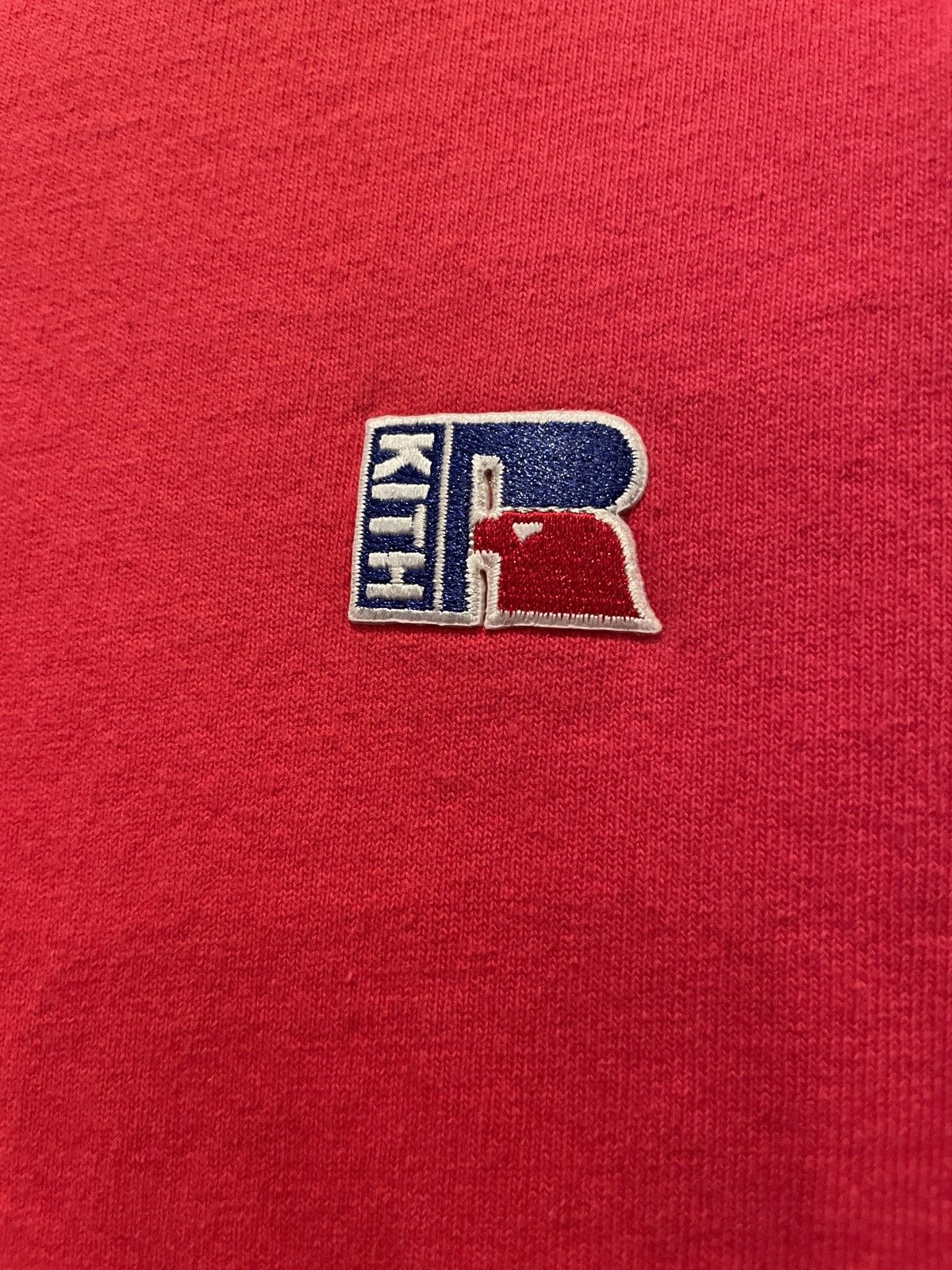 Kith × Russell Athletic SS19 Kith x Russell Athletic Logo Tee Red Size US XS / EU 42 / 0 - 3 Thumbnail