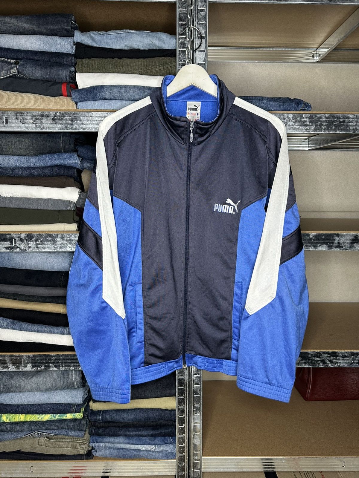 Puma VINTAGE Puma Street Soccer Track Top Jacket Size M 90s Y2K Size US M / EU 48-50 / 2 - 1 Thumbnail