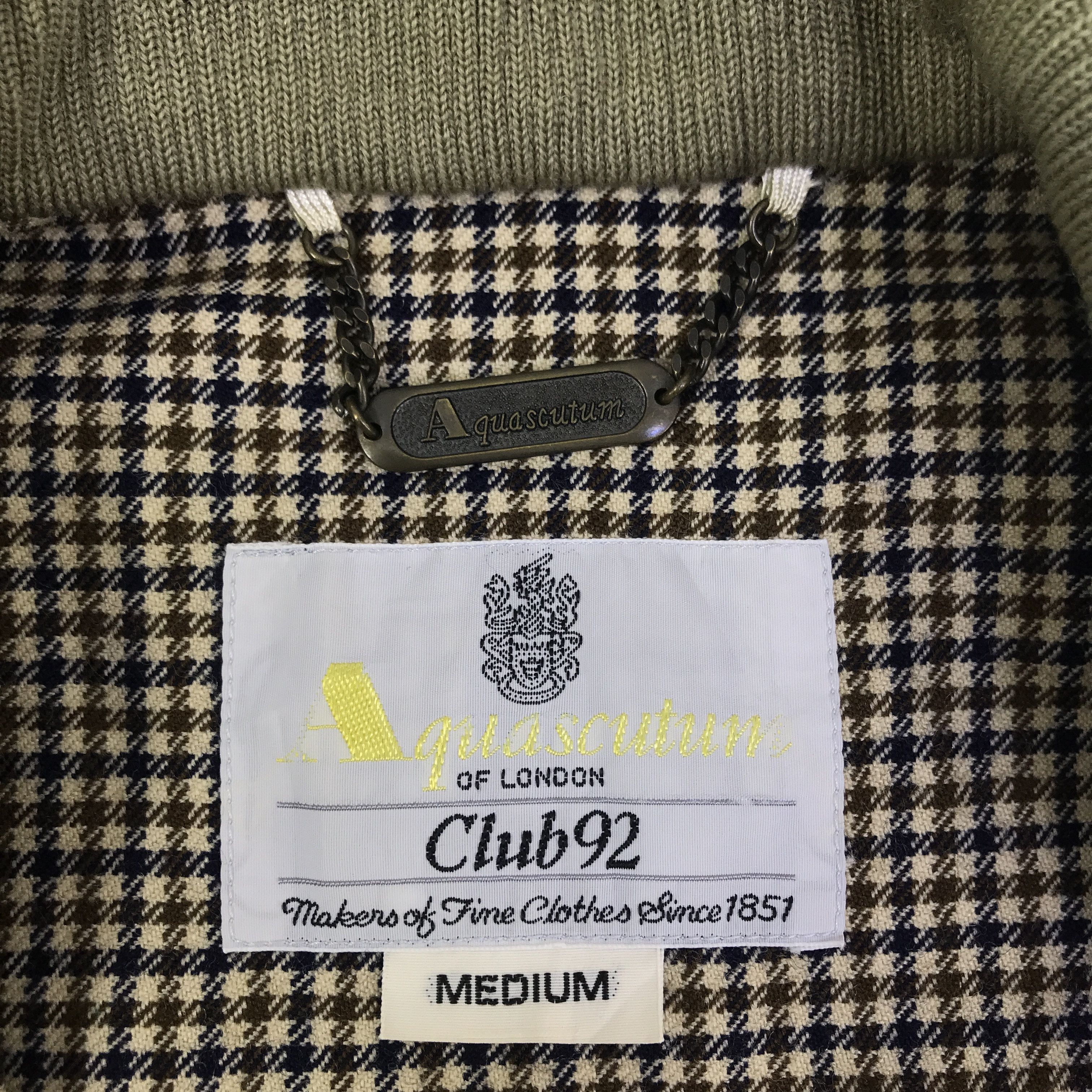 Aquascutum Vintage Aquascutum tartan design Jacket K70B21 Size US M / EU 48-50 / 2 - 12 Thumbnail