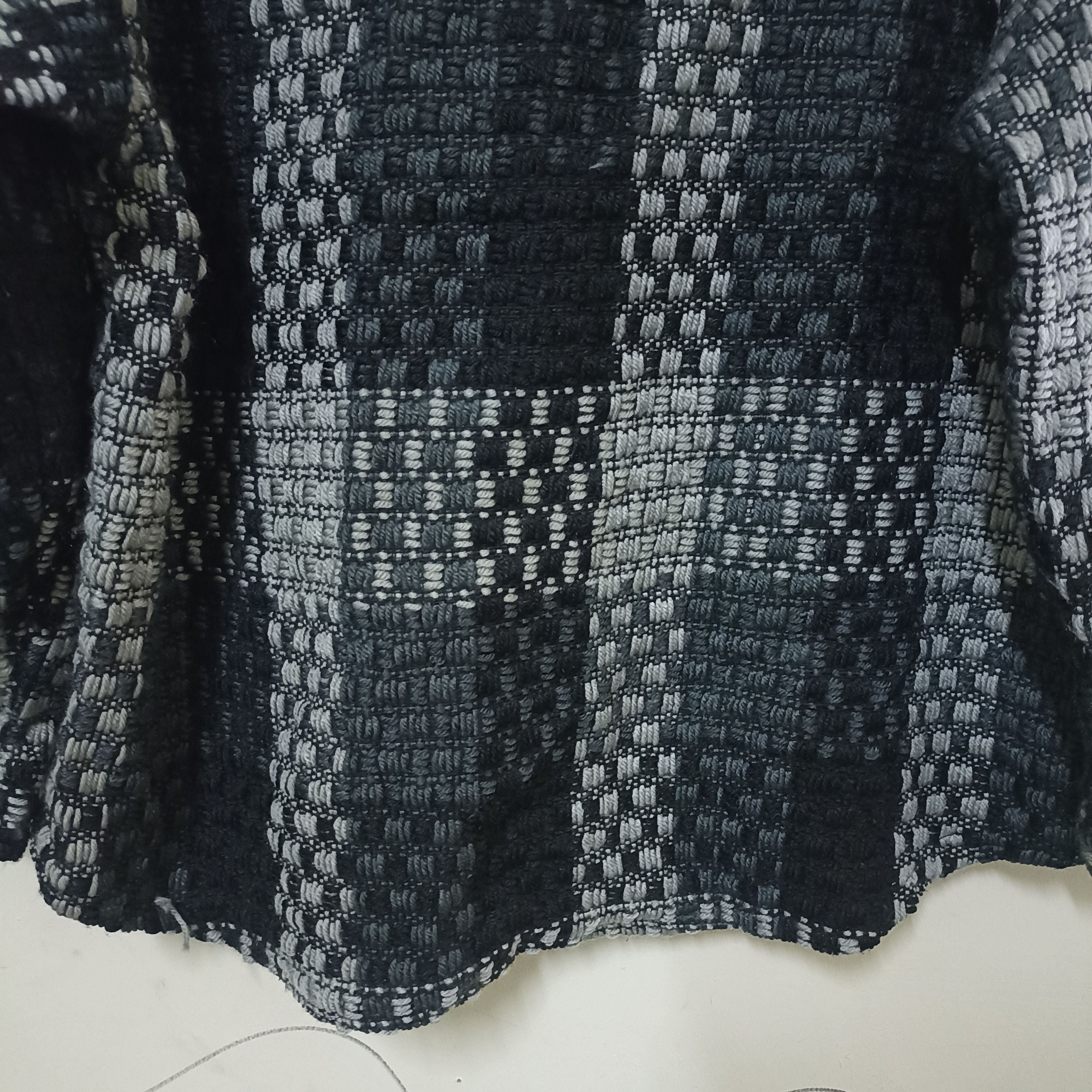 Other Essentials Rank One Checked Cardigan Jacket Knit Size US XXL / EU 58 / 5 - 13 Thumbnail