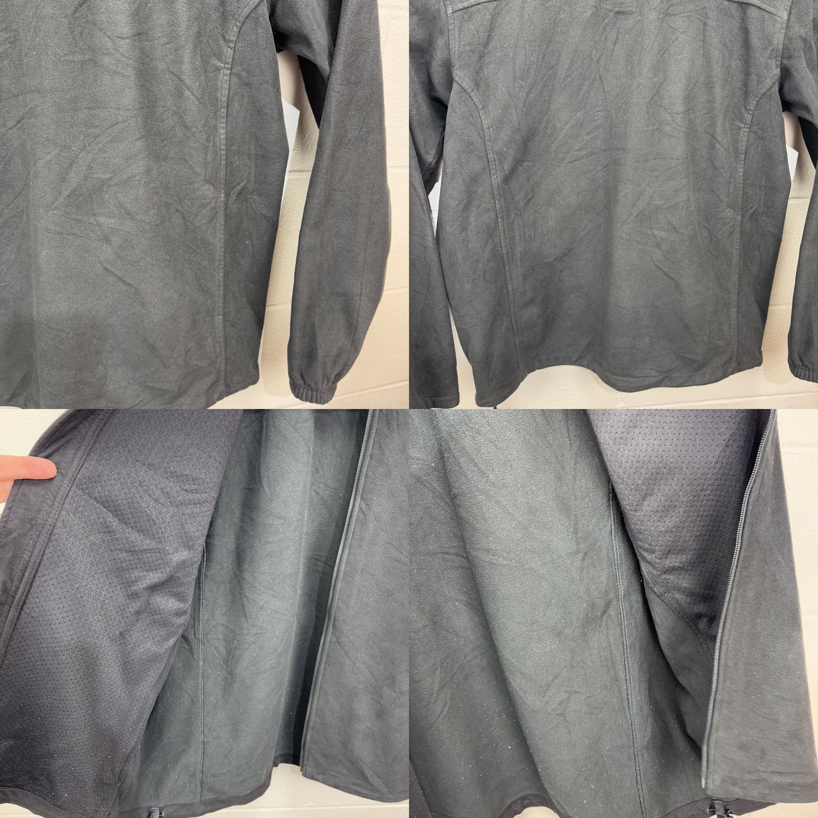 The North Face The North Face Windwall Jacket Mens L Black Bomber Windproof Fleece Mid-Length Zipper Logo Embroidered Gorpcore Size US L / EU 52-54 / 3 - 11 Thumbnail