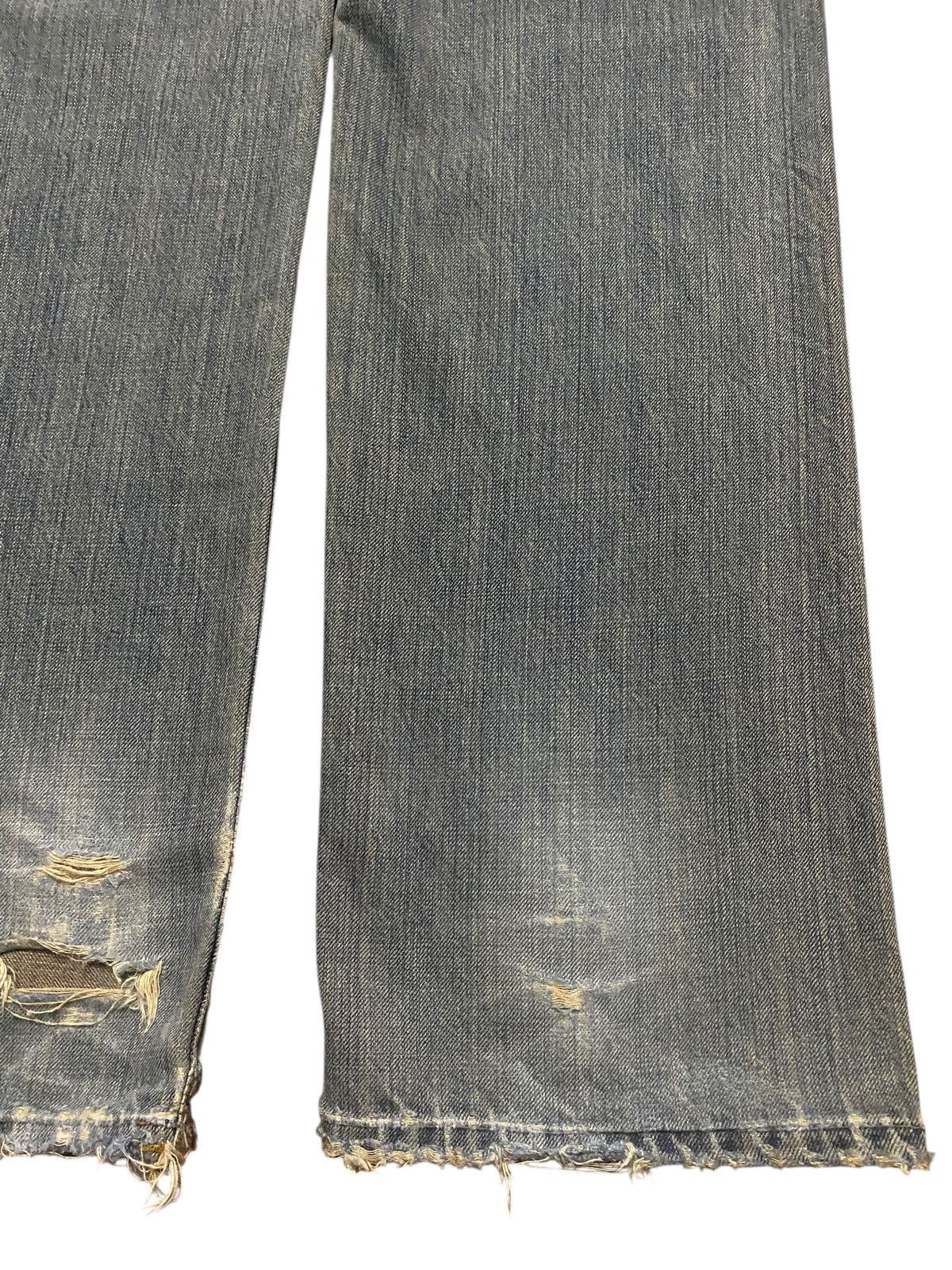 Wrangler Wrangler Authentic Western geams Distressed Loose Jeans Size US 30 / EU 46 - 9 Thumbnail