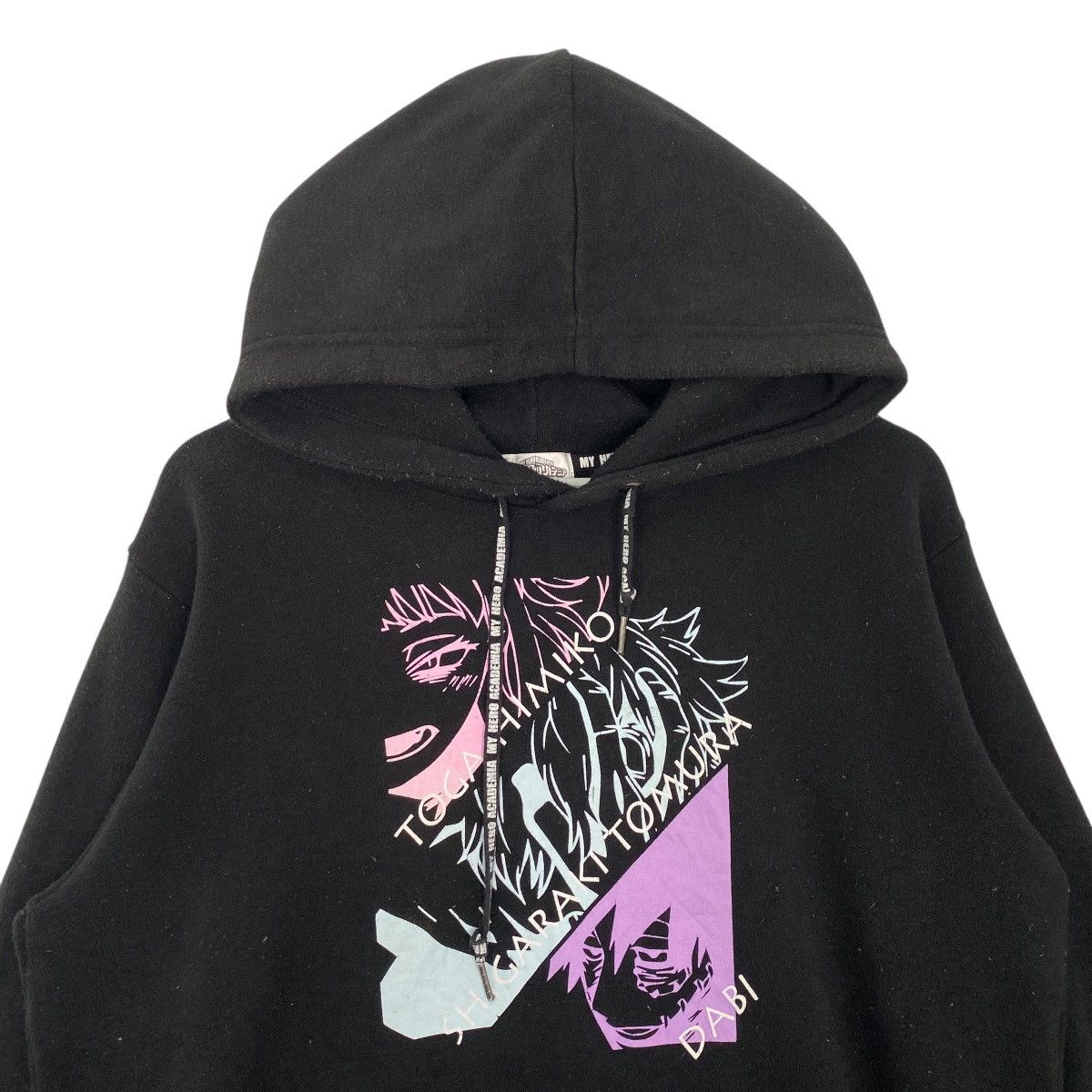 Vintage Vintage Japanese Anime My Hero Academia Hoodie Sweater Black Size US L / EU 52-54 / 3 - 4 Thumbnail