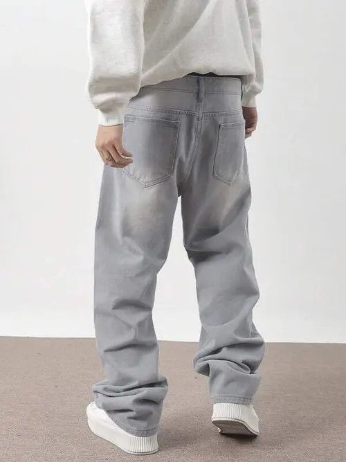 Japanese Brand × Vintage Baloon Skate Baggy Denim Jeans Loose 2000s Size US 36 / EU 52 - 4 Thumbnail