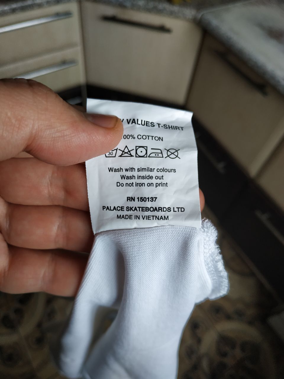 Palace Palace "Family Values" T-Shirt White Size US M / EU 48-50 / 2 - 4 Thumbnail