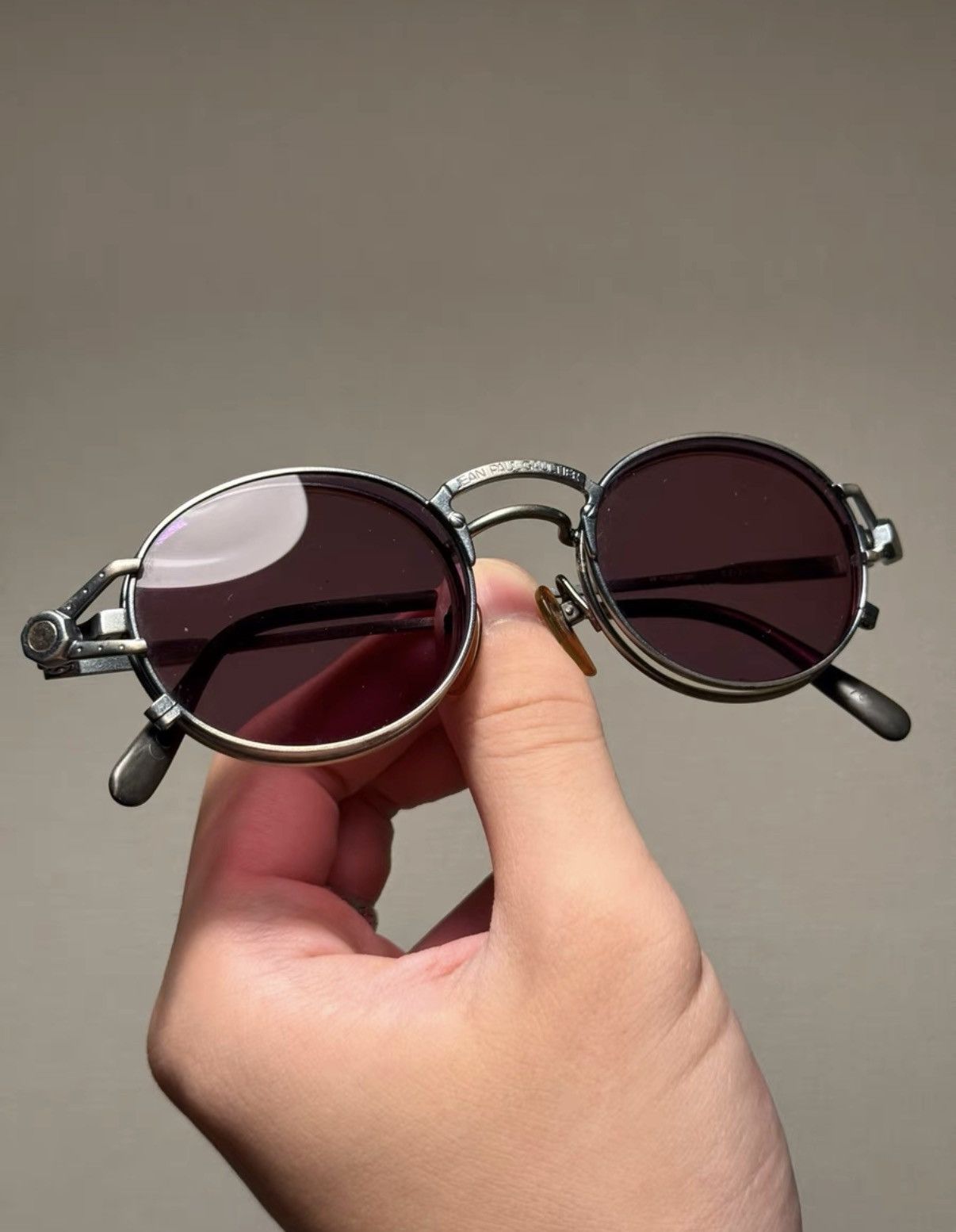 Jean Paul Gaultier Jean Paul Gaultier Magnetic detachable Sunglasses K24 Size ONE SIZE - 1 Thumbnail