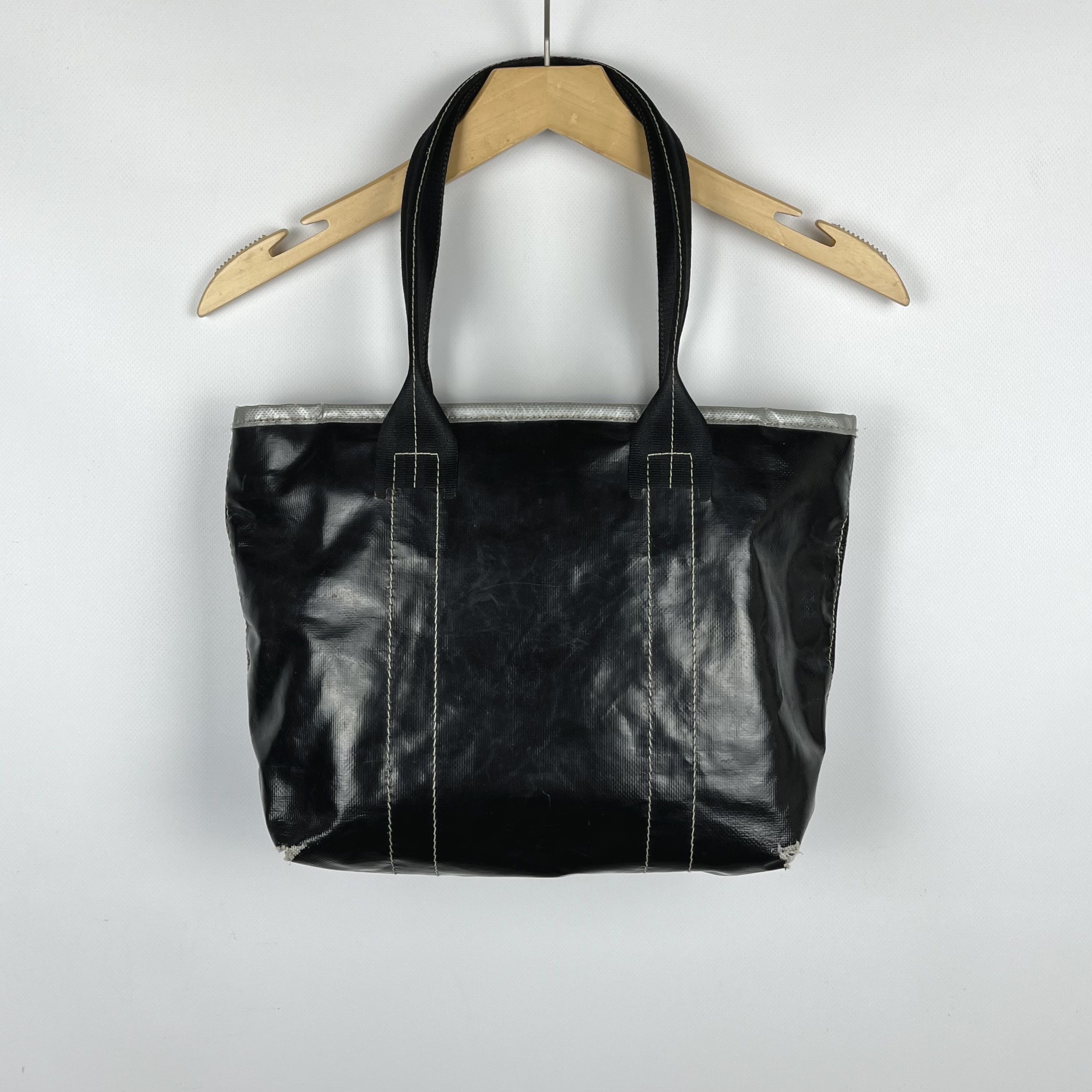 Freitag Freitag Recycled Shoulder Black Tote Bag Size ONE SIZE - 8 Thumbnail