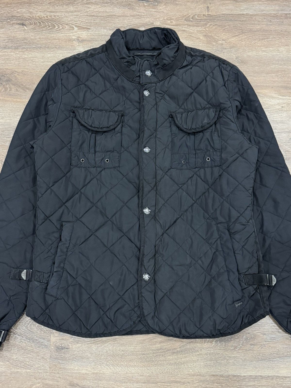 Scotch & Soda Scotch & Soda Military Diamond Quilted Jacket Size US M / EU 48-50 / 2 - 3 Thumbnail
