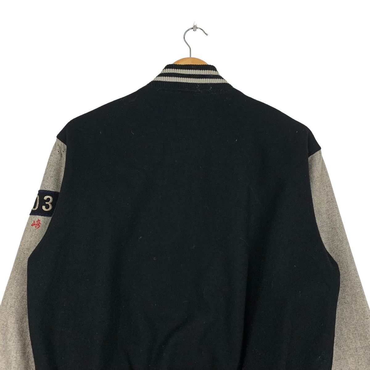 Japanese Brand y.jac UNIVERSITY OF TOKAI Wool Varsity Jacket #1061-C48 Size US L / EU 52-54 / 3 - 8 Thumbnail